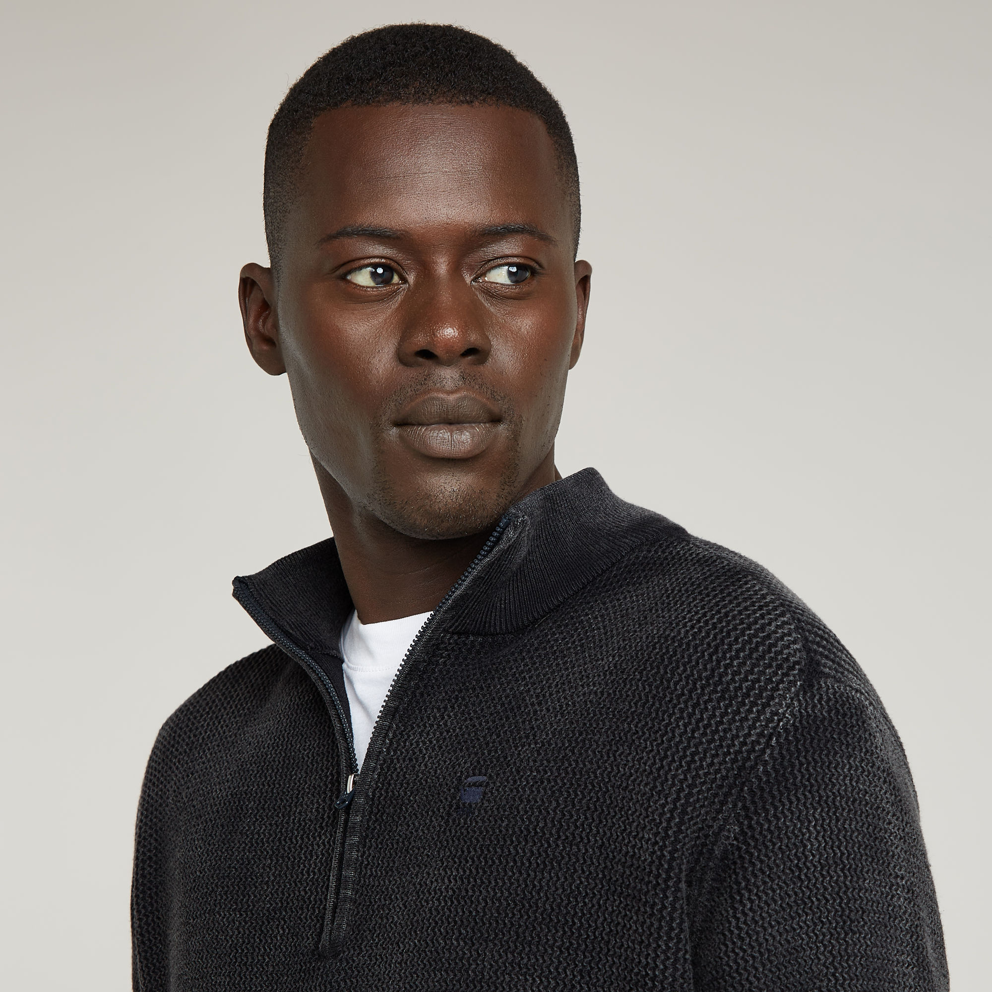 G-Star RAW Serrated Skipper Trui Donkerblauw Heren