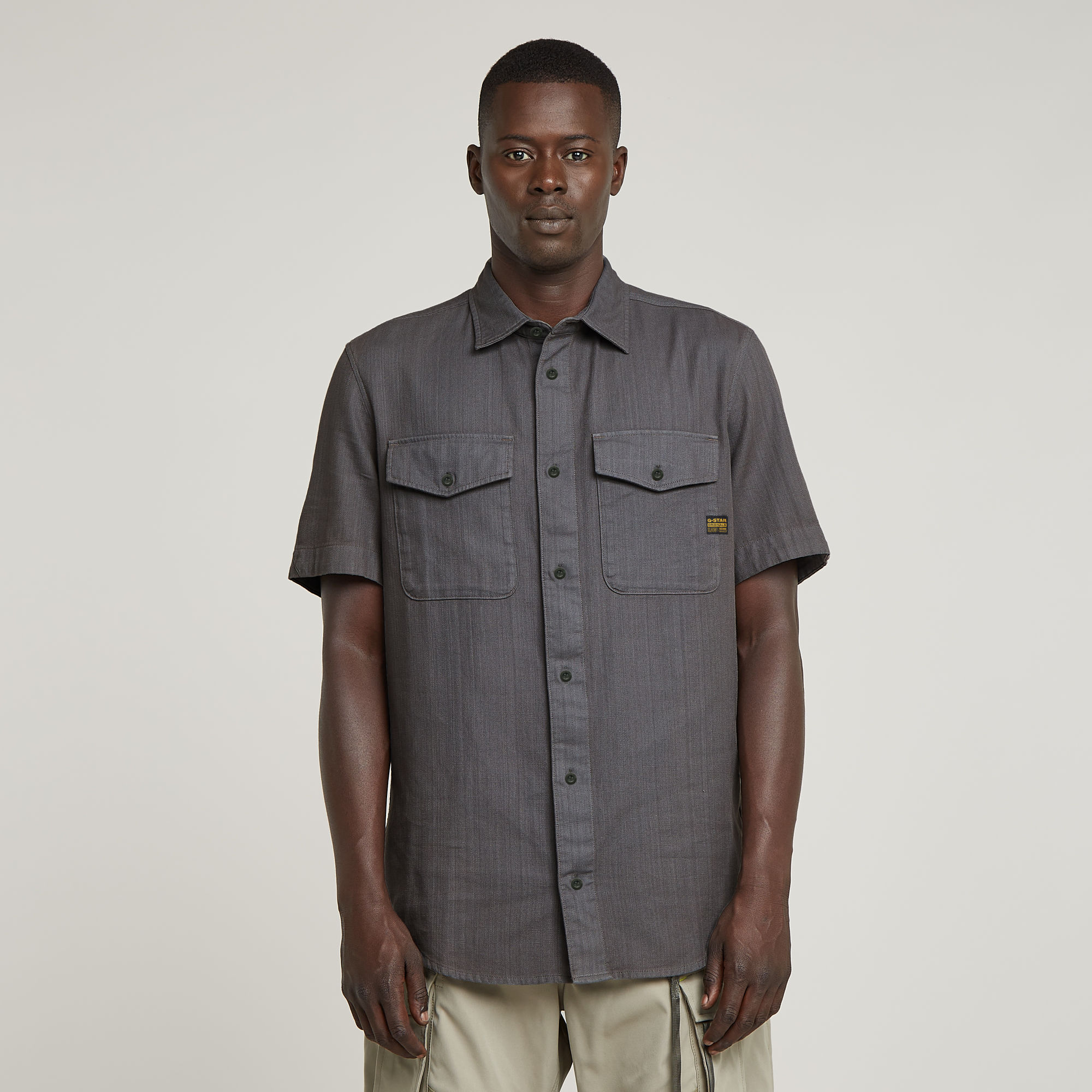 G-Star RAW Marine Slim Shirt - Grijs - Heren