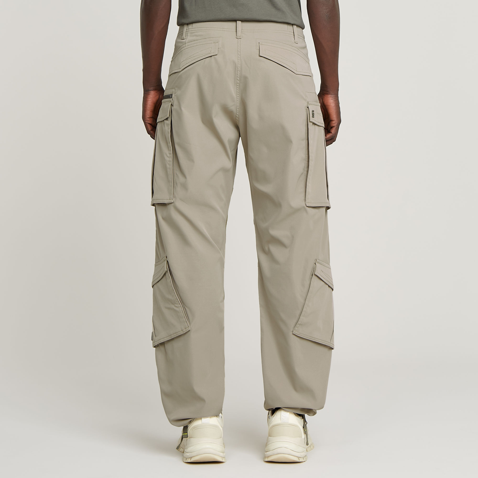 G-Star RAW Rovic Zip 3D Loose Broek Beige Heren