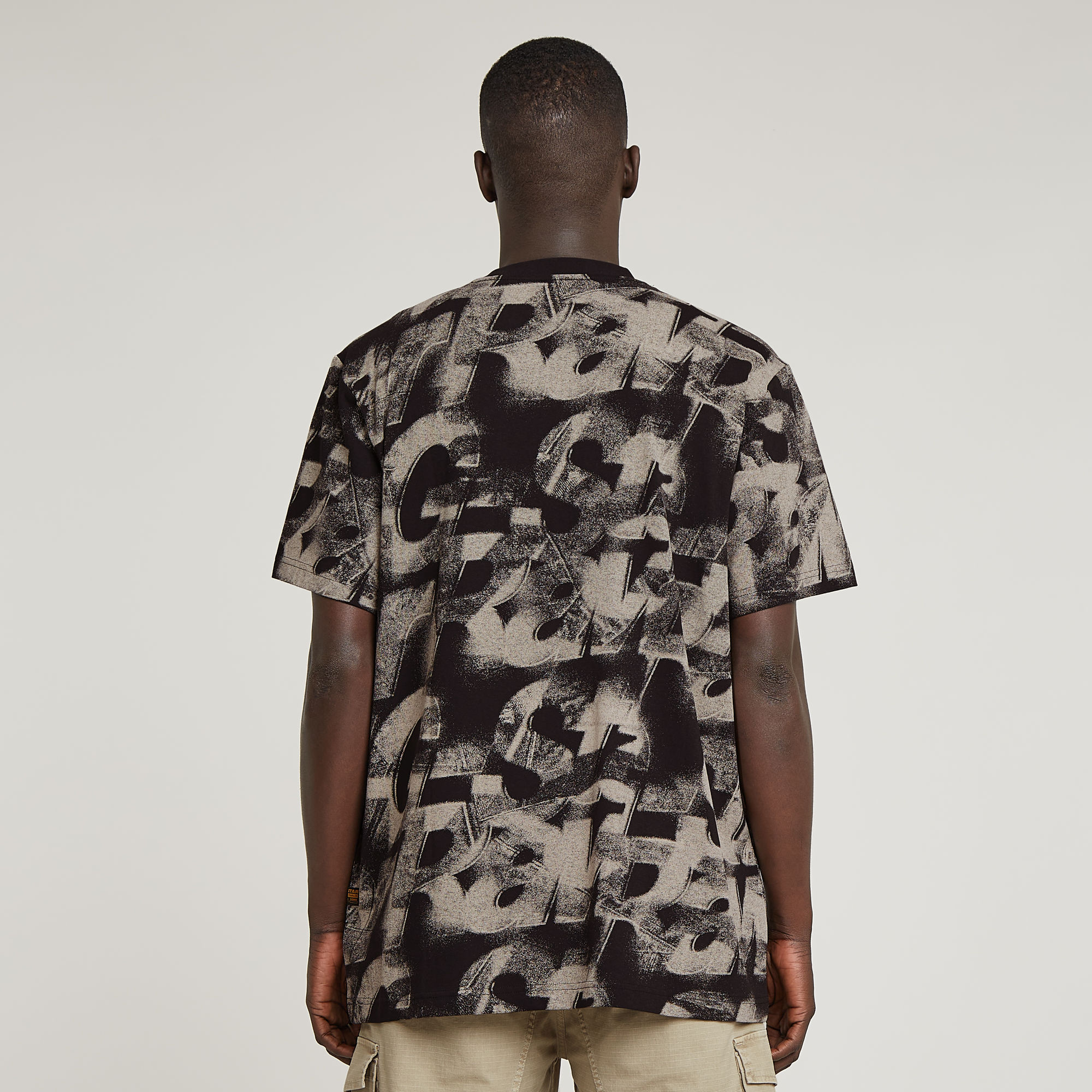 G-Star RAW Sprayed Letters Loose T-Shirt Meerkleurig Heren
