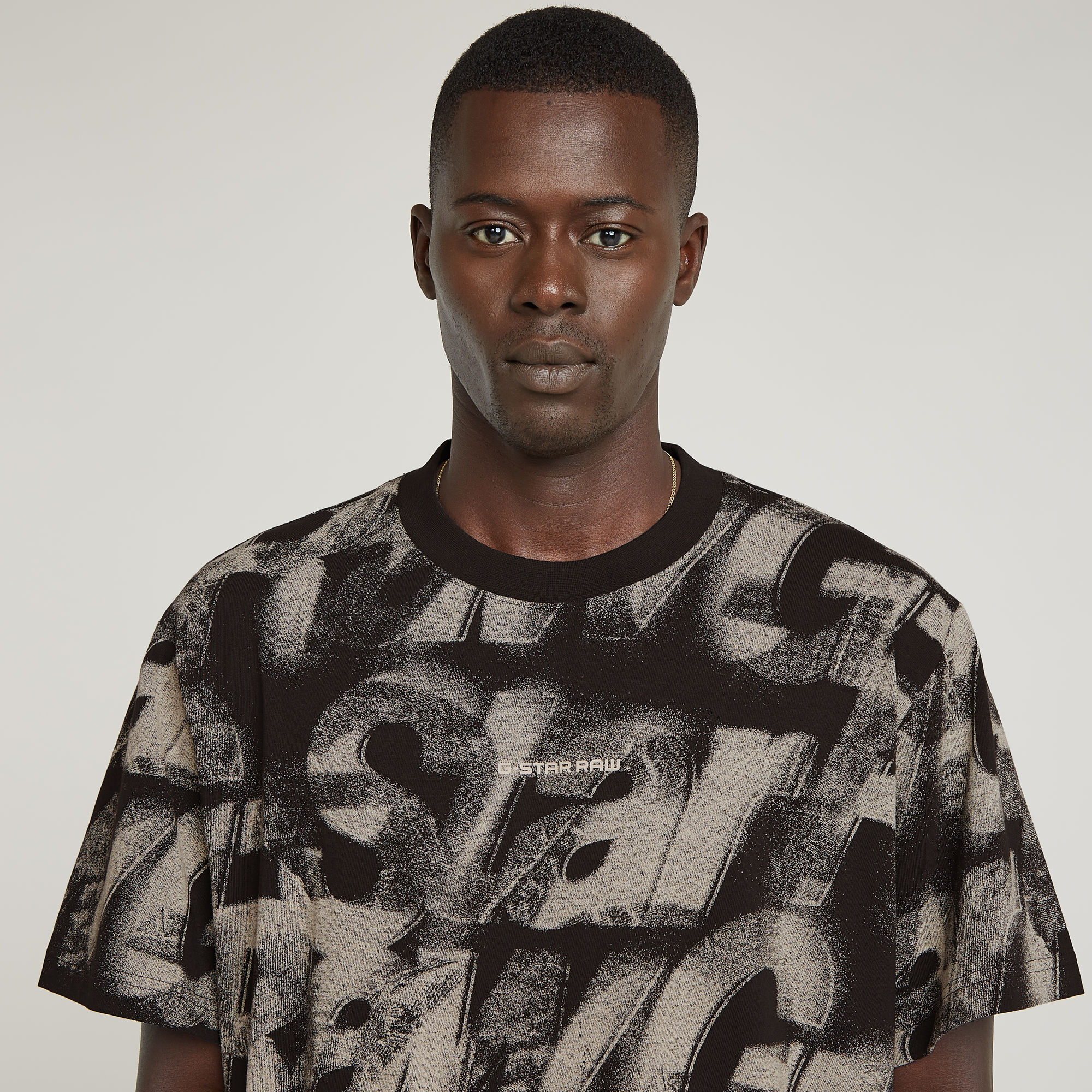 G-Star RAW Sprayed Letters Loose T-Shirt Meerkleurig Heren