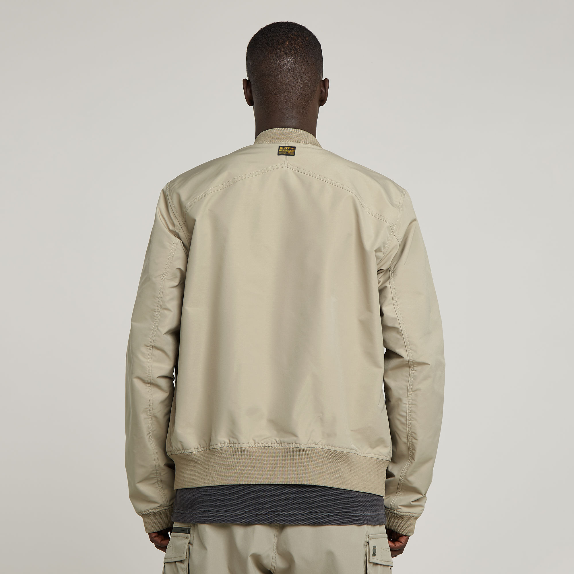 G-Star RAW Bomberjack Unpadded Beige Heren