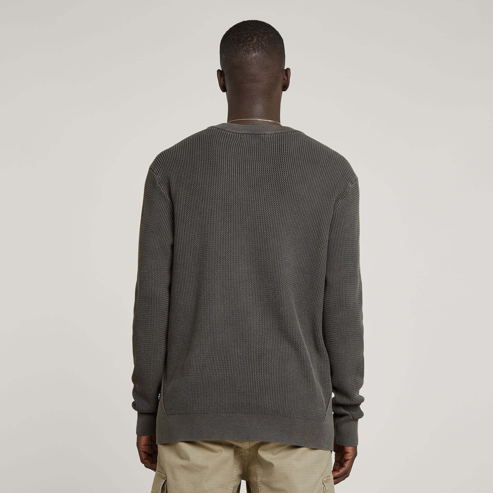 G-Star RAW Serrated Gebreide Trui Grijs Heren