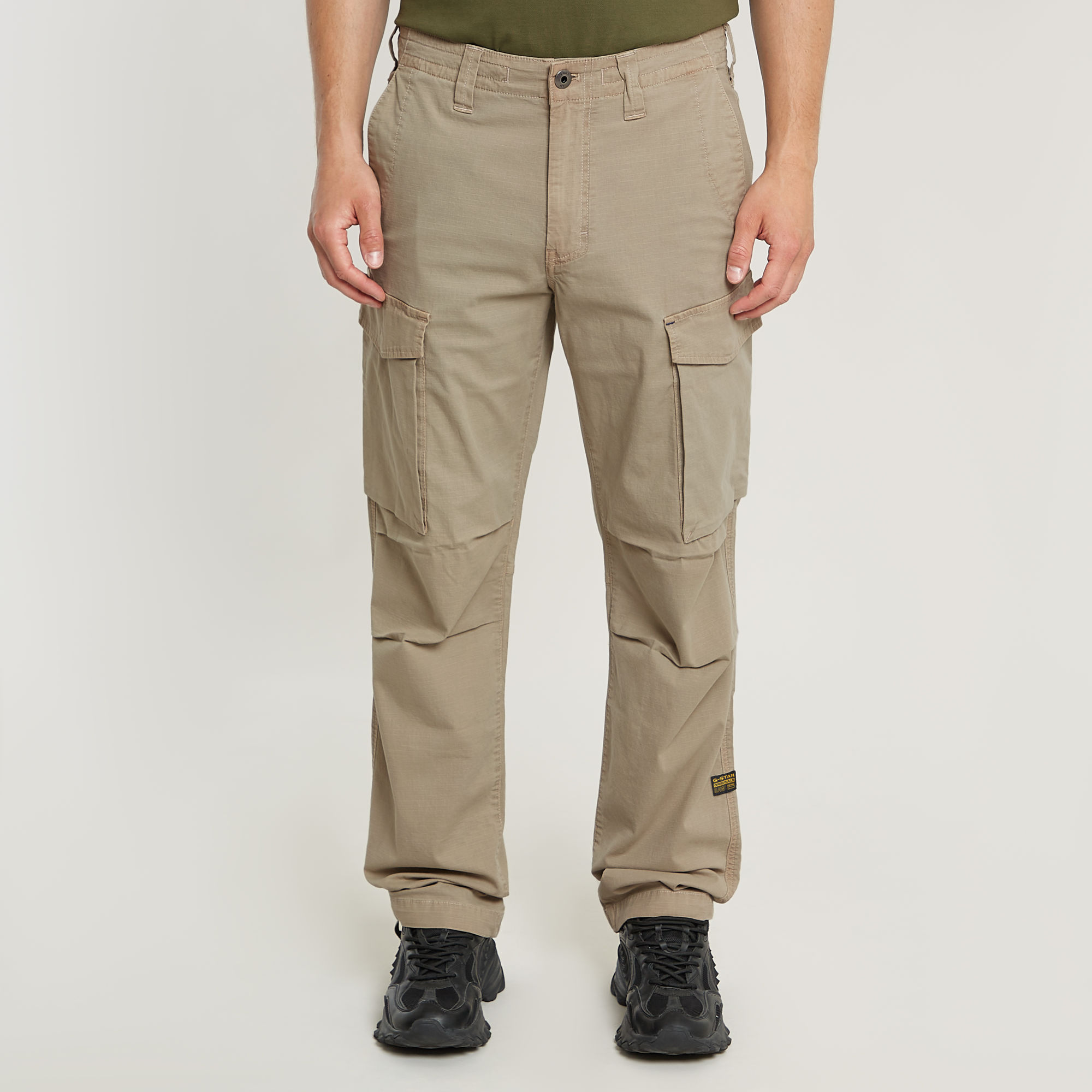 

Core Regular Cargo Pants - Beige - Men