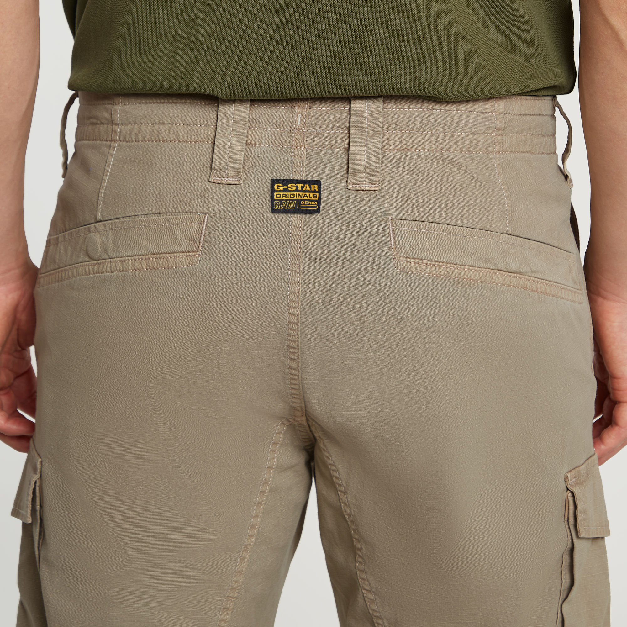 G-Star RAW Core Regular Cargo Broek Beige Heren