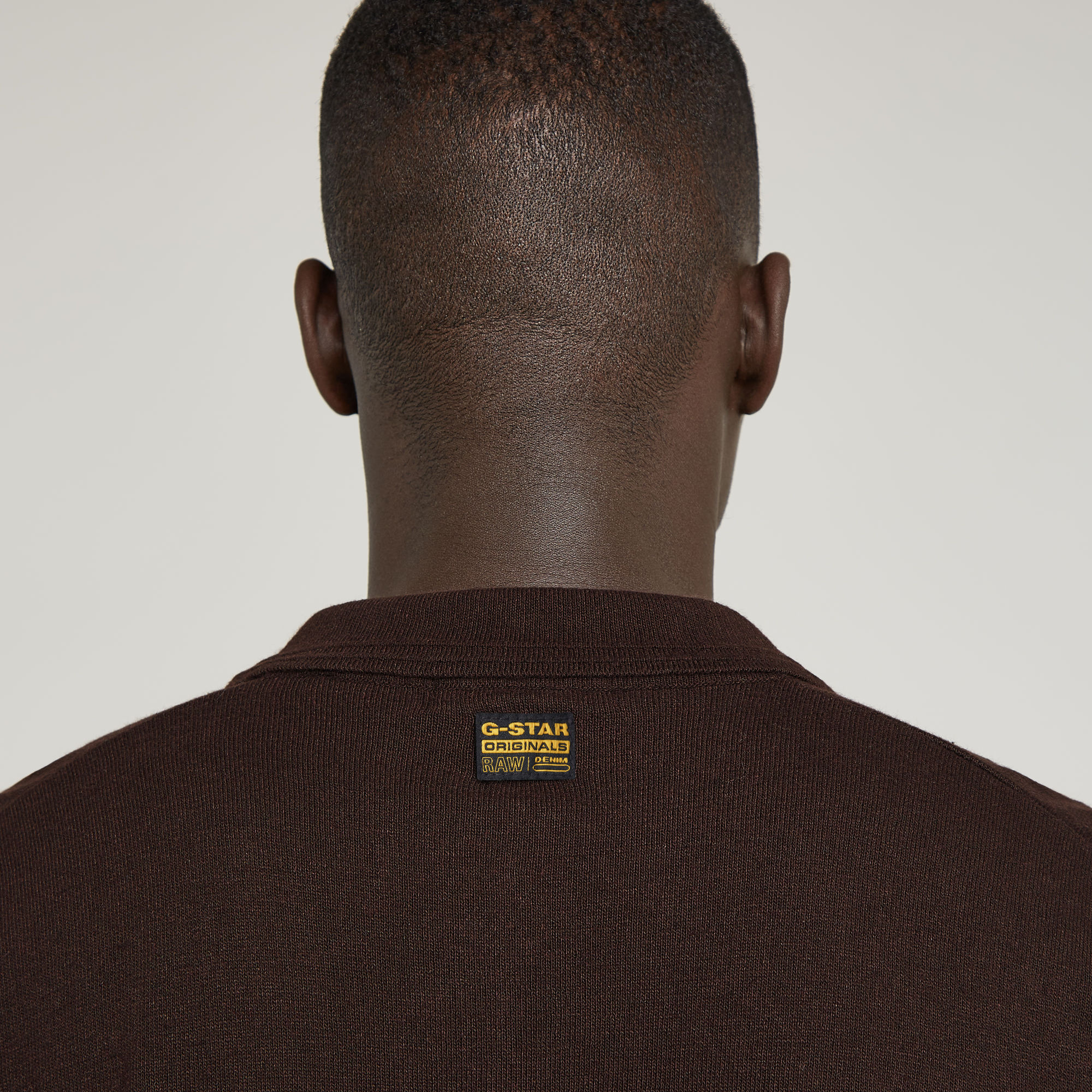 G-Star RAW Knitted Polo Bruin Heren