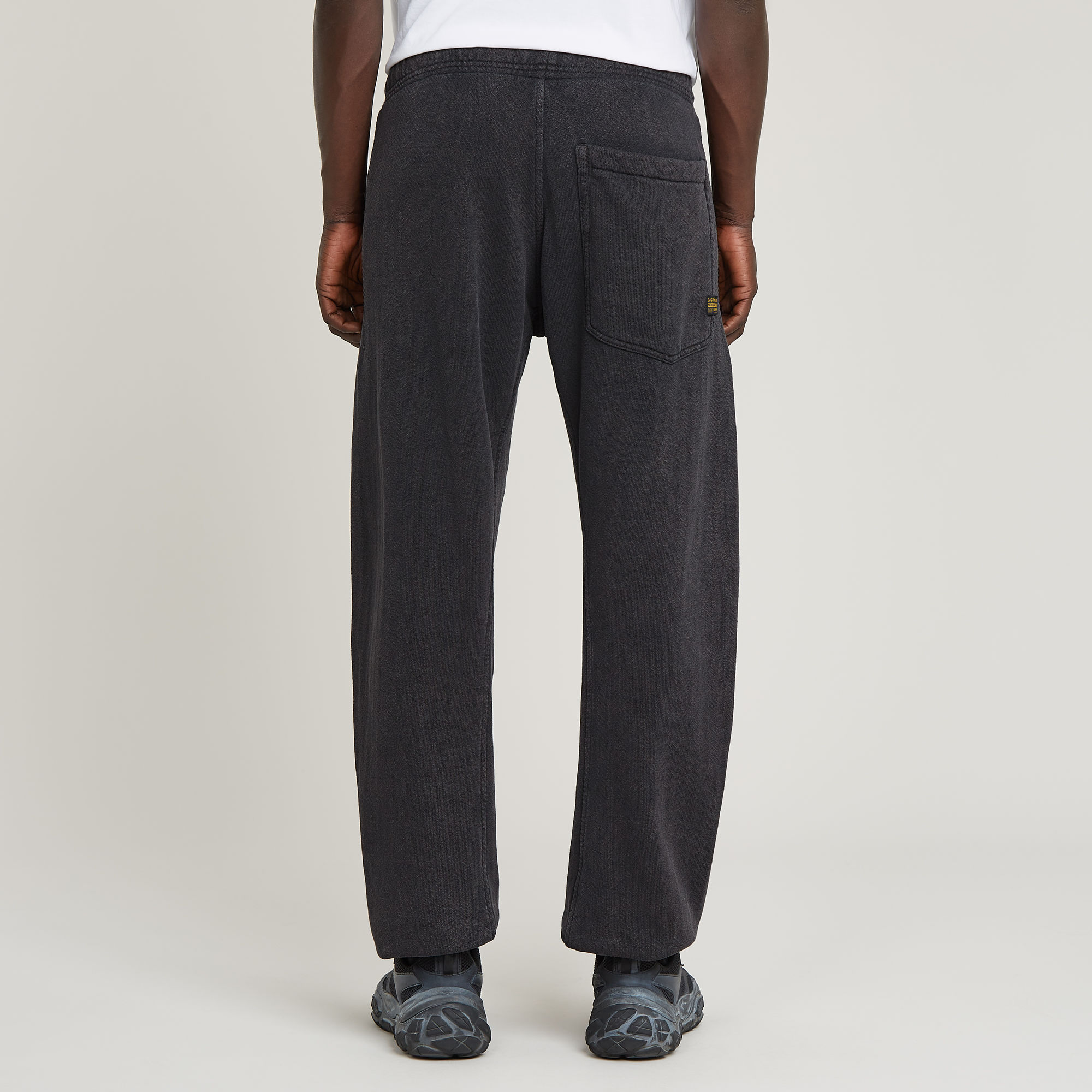 G-Star RAW Bend 3D Loose Overdyed Sweatpant Zwart Heren