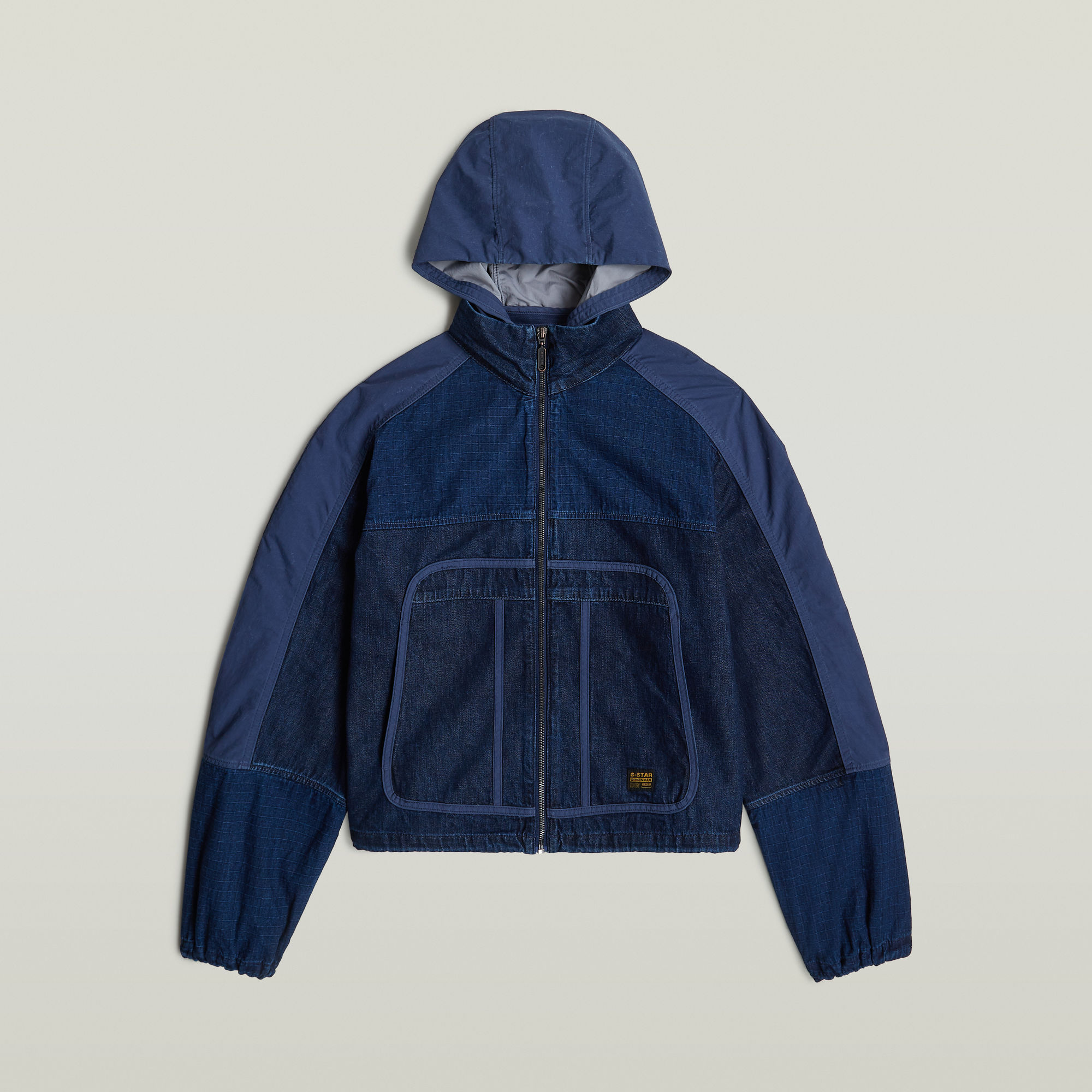 G-Star RAW Hooded Track Jack Donkerblauw Dames
