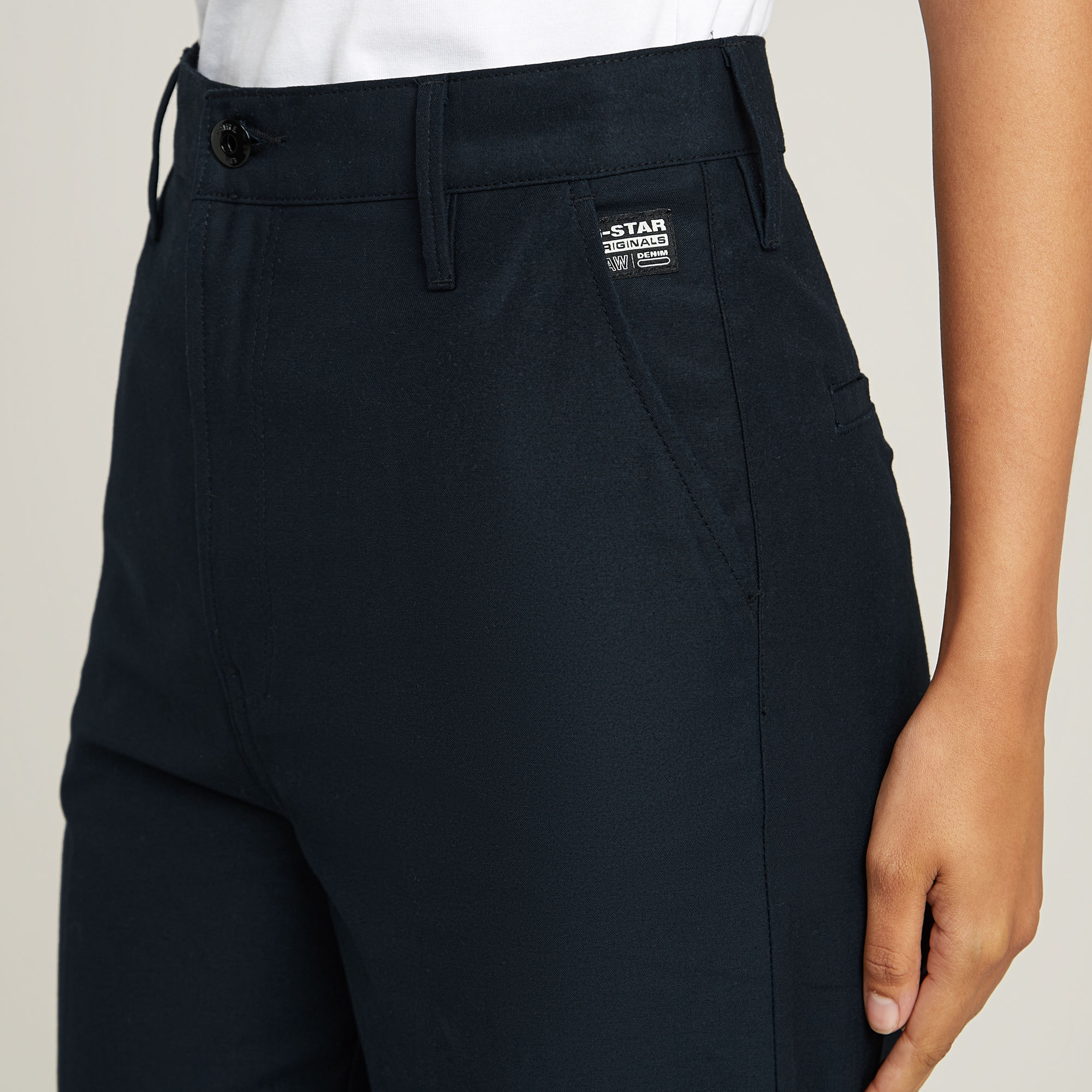 G-Star RAW Deck 2.0 Chino Donkerblauw Dames