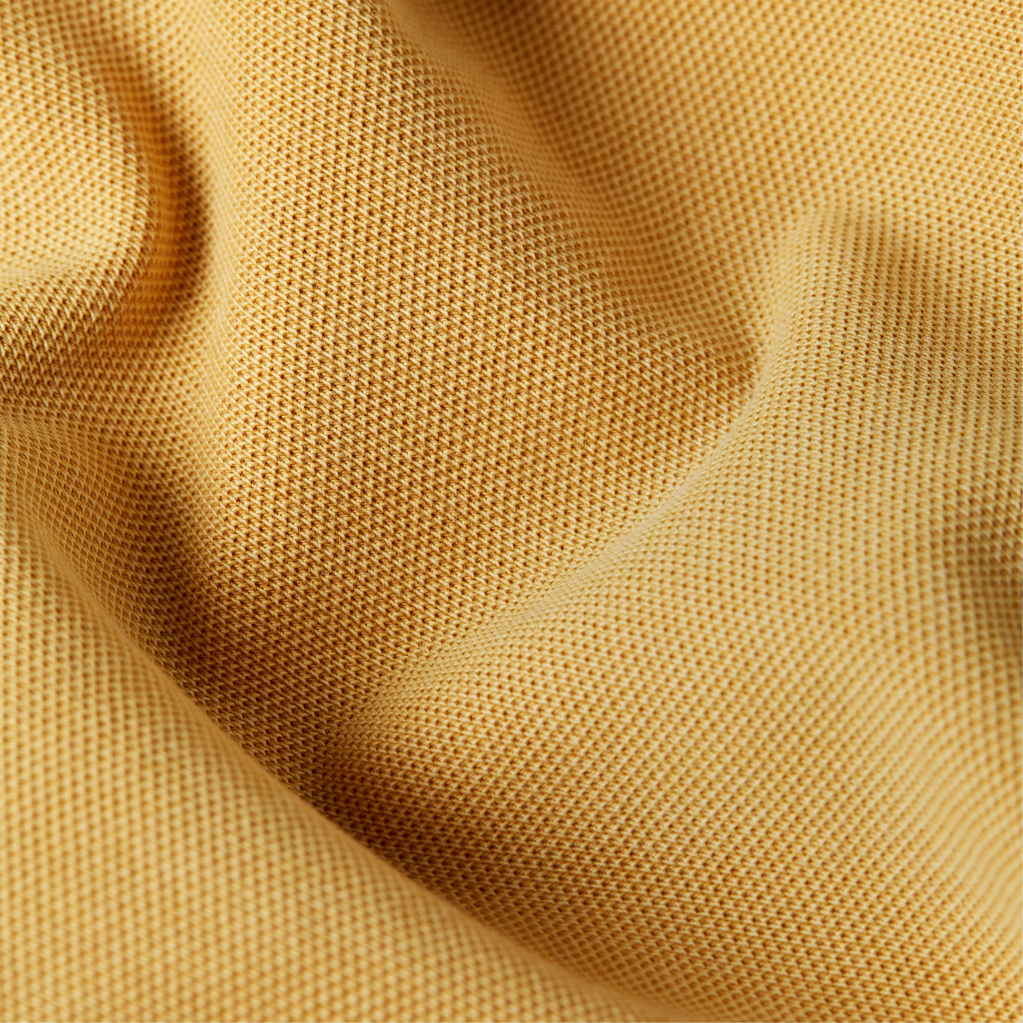 Thumbnail - Dunda Overdyed Slim Poloshirt - Gelb - Herren