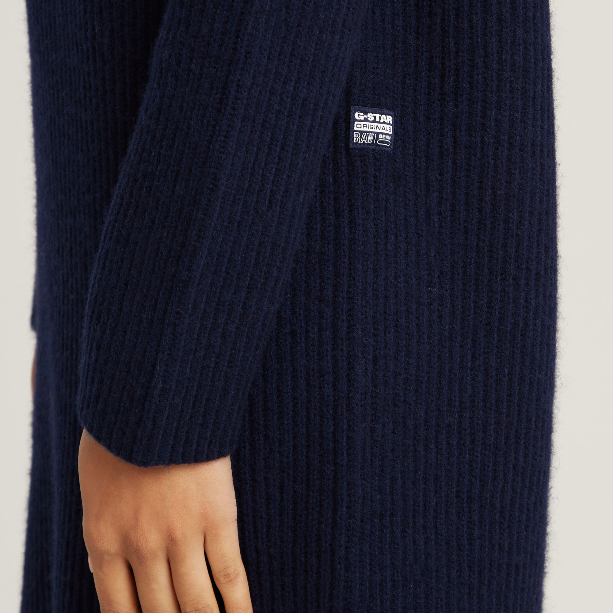 G-Star RAW Chunky Skipper Jurk Donkerblauw Dames