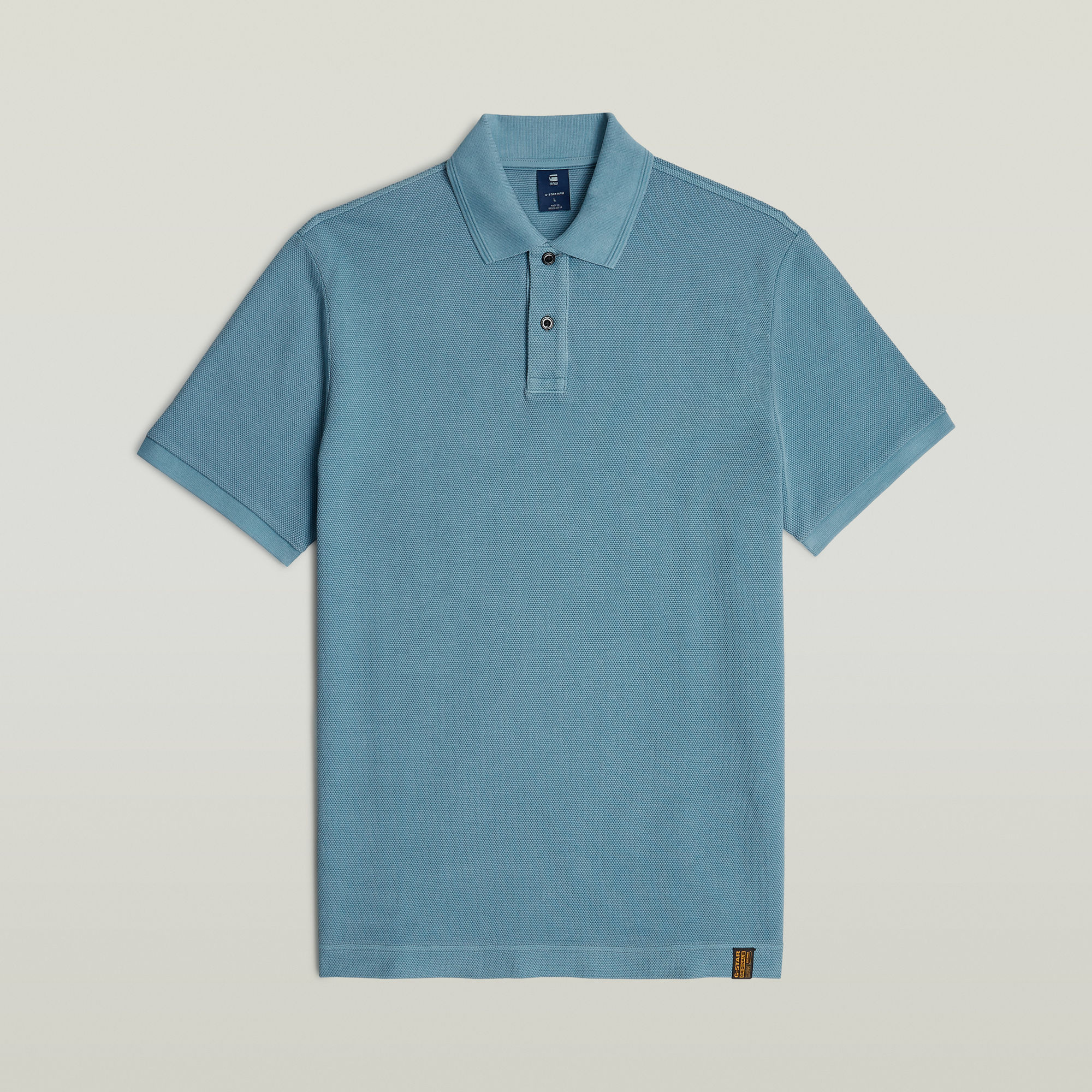 Thumbnail - Essential Poloshirt - Mittelblau - Herren