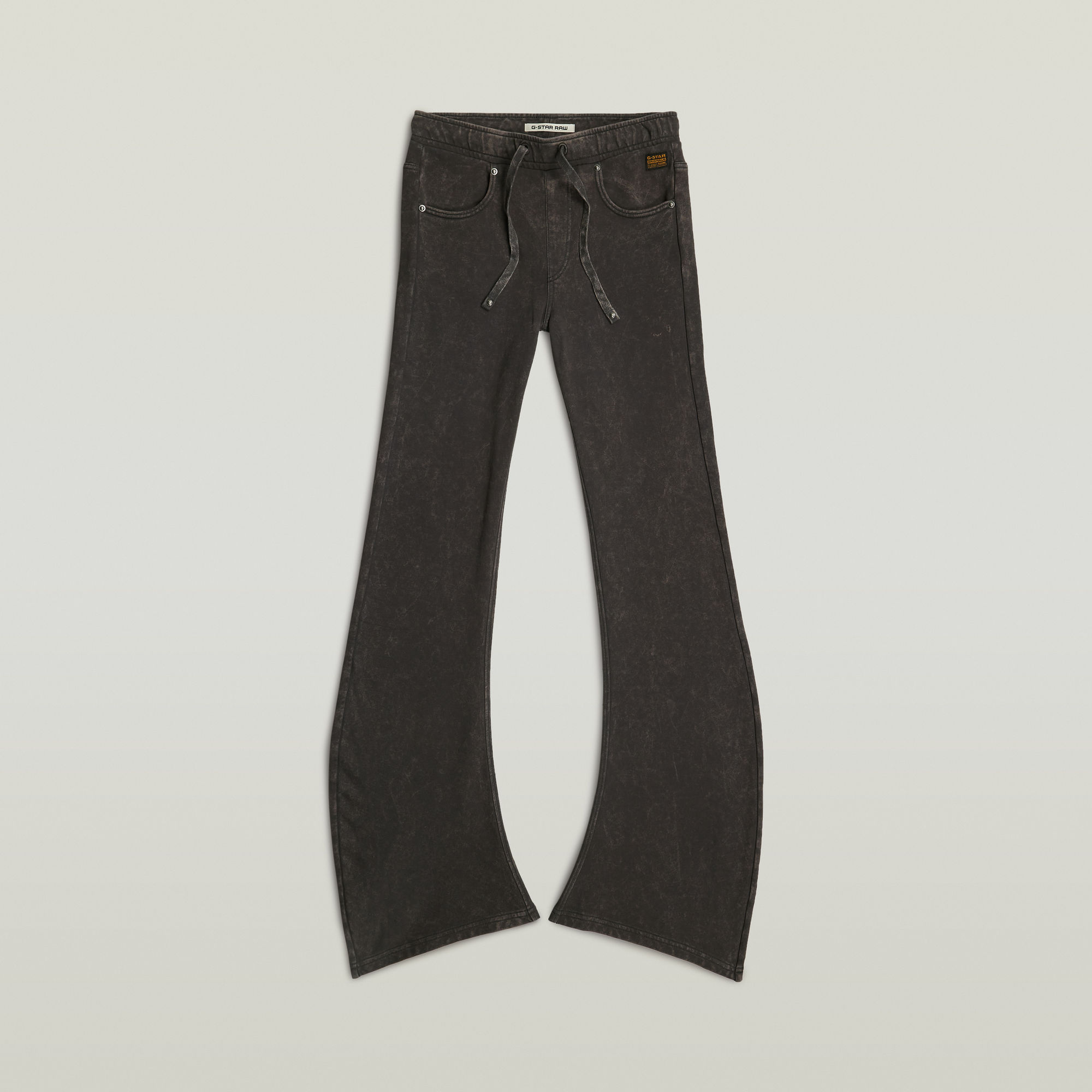 G-Star RAW Extra Long Flared Sweatpant Grijs Dames