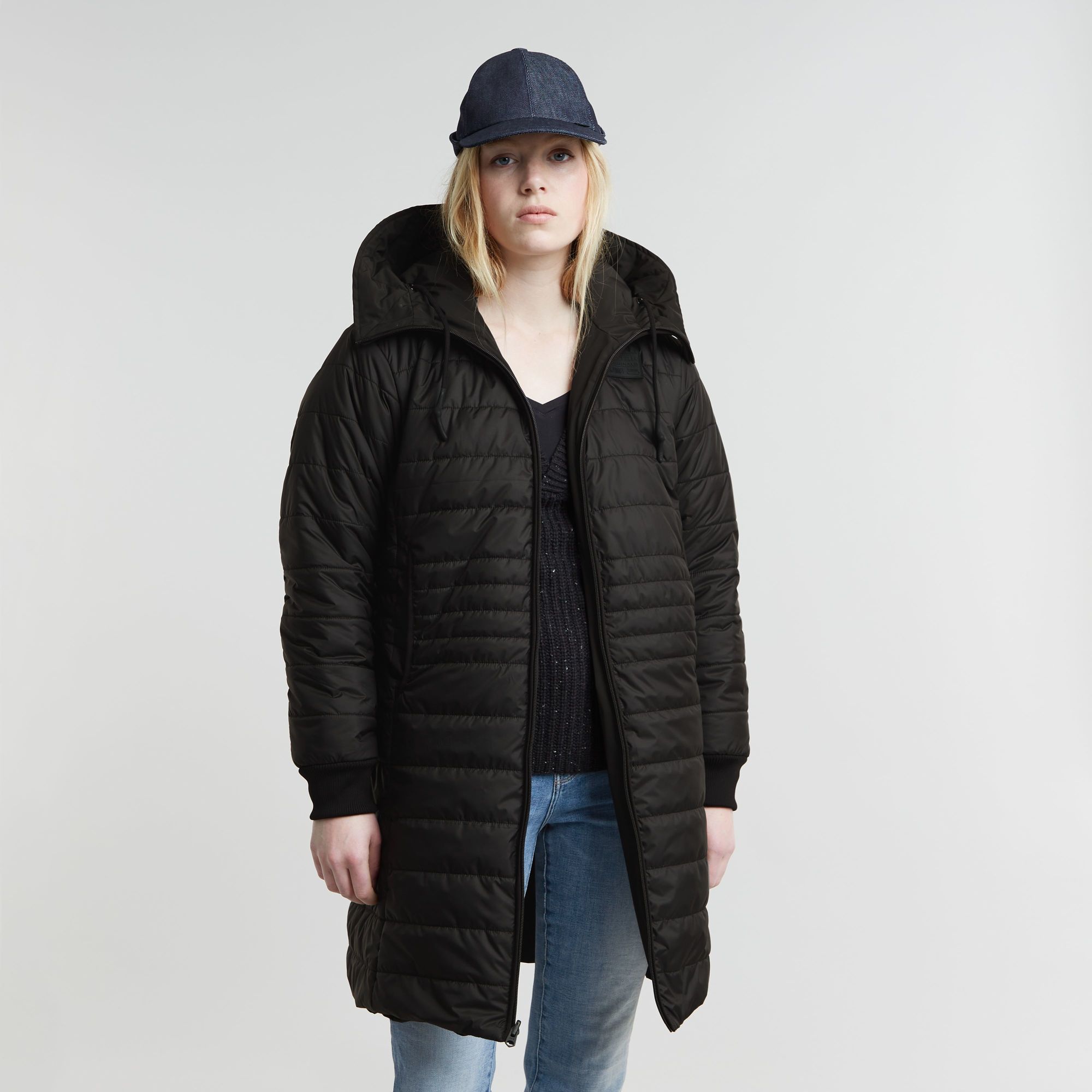 G-Star RAW Reversible Parka Zwart Dames
