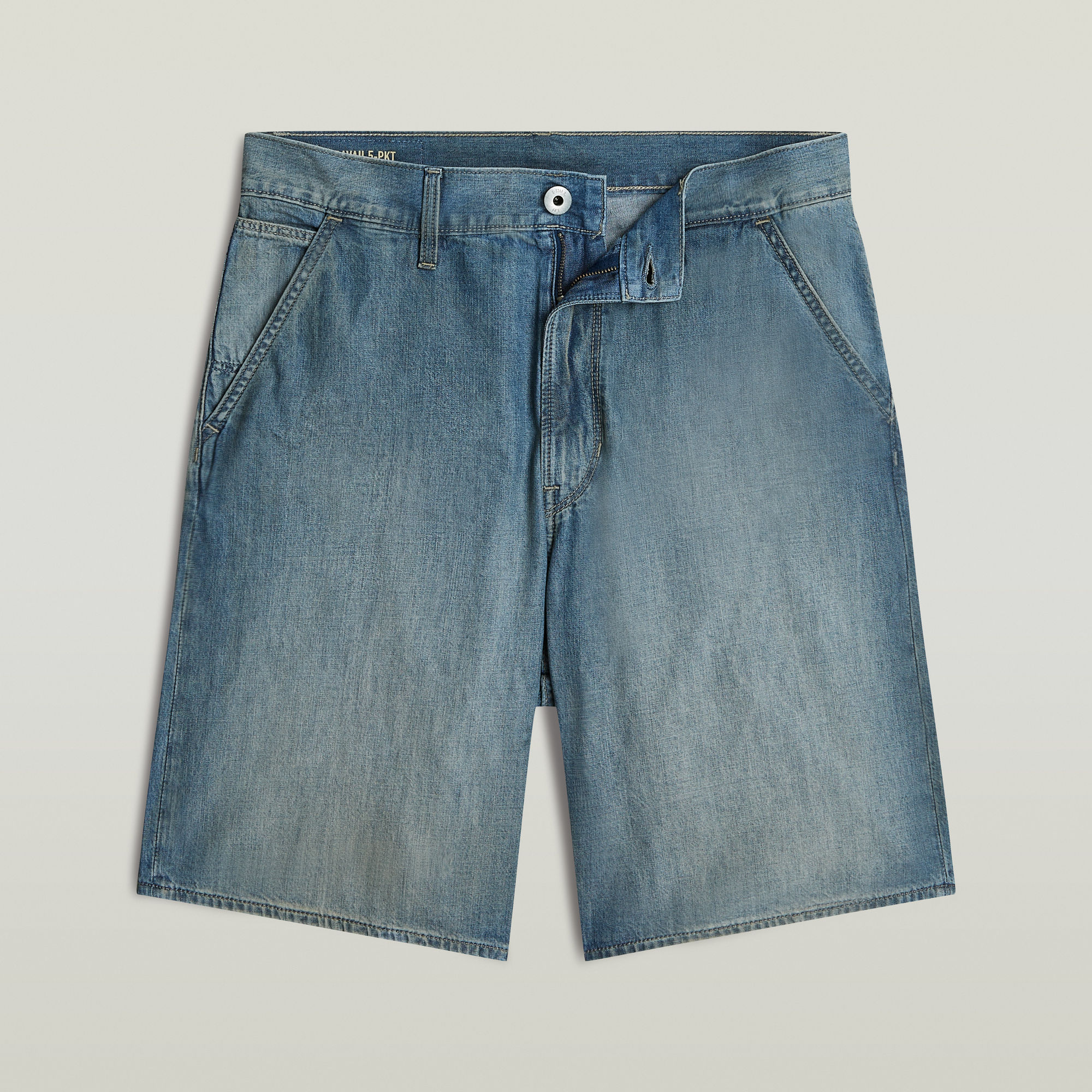 G-Star RAW Travail Relaxed Short Midden blauw Heren
