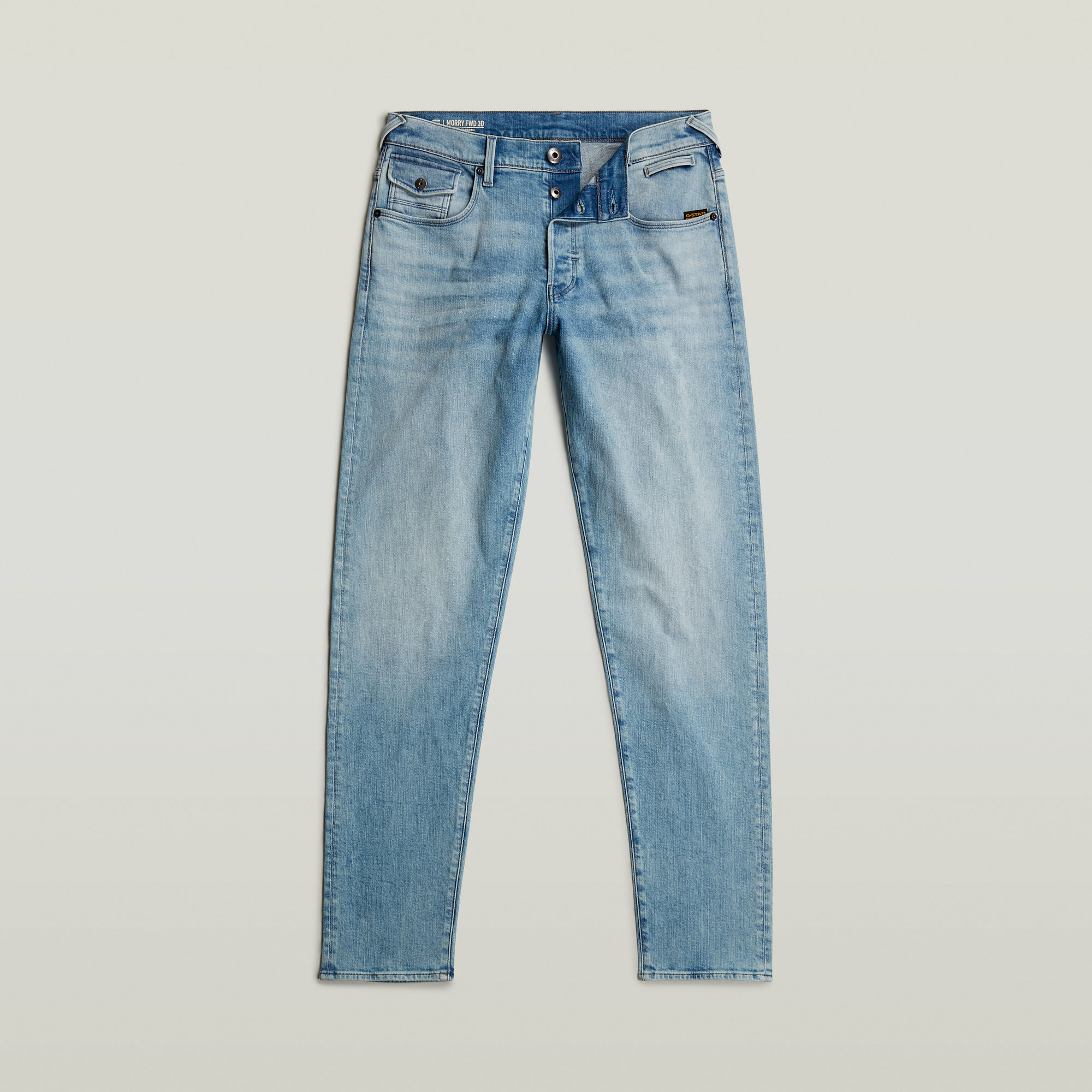 G-Star RAW Morry FWD Regular Tapered Jeans Lichtblauw Heren