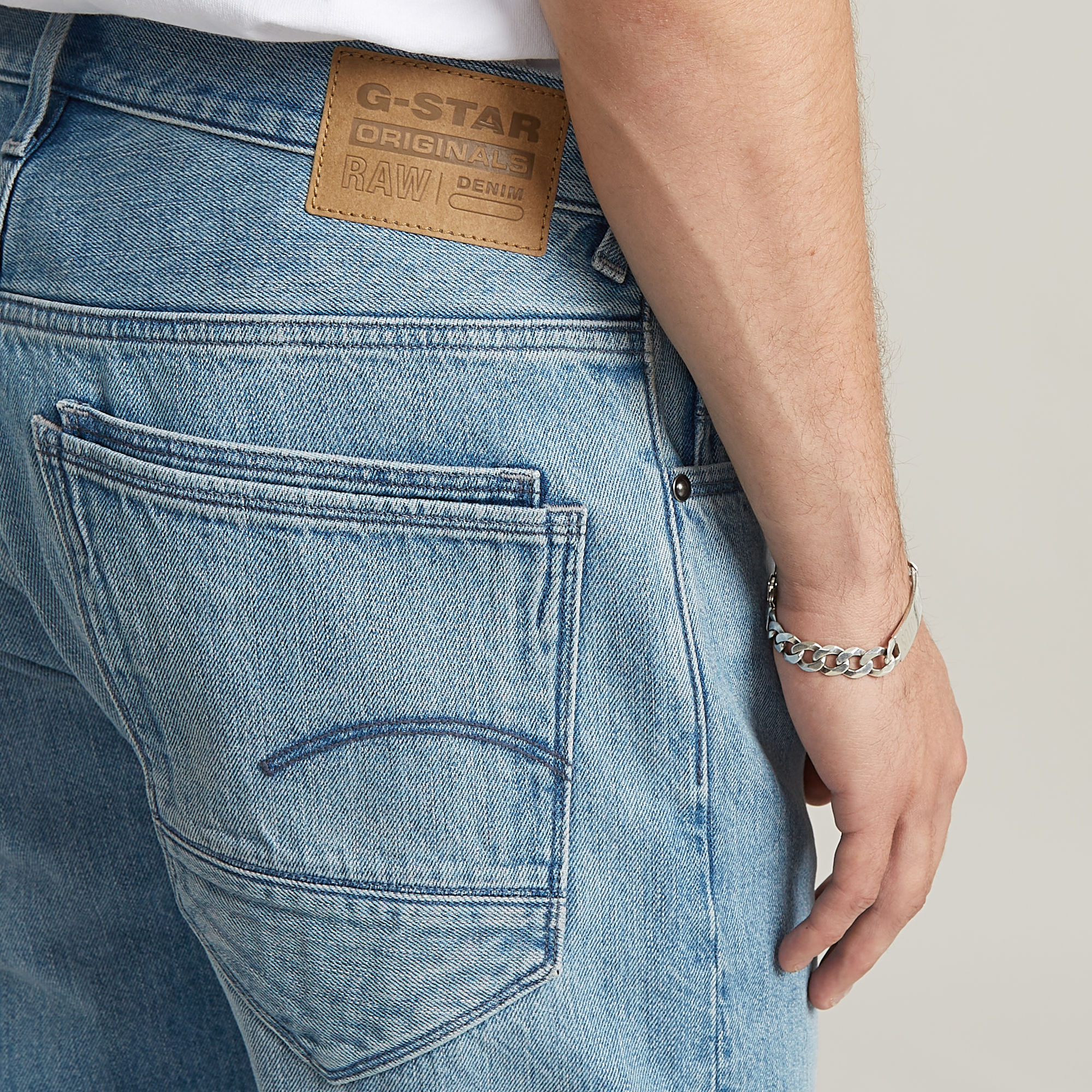 G-Star RAW Morry FWD 3D Regular Tapered Jeans Midden blauw Heren