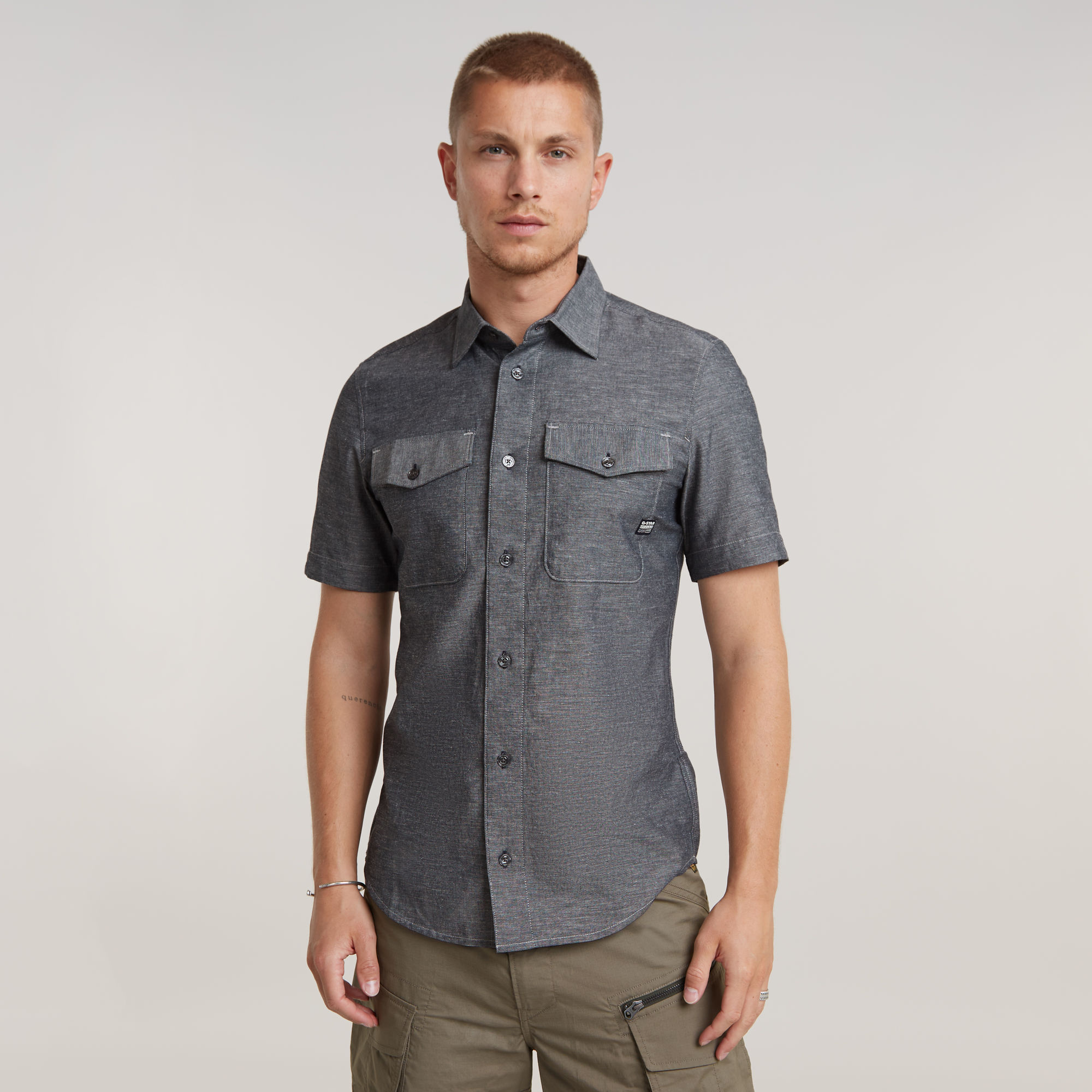 G-Star RAW Marine Slim Shirt Meerkleurig Heren