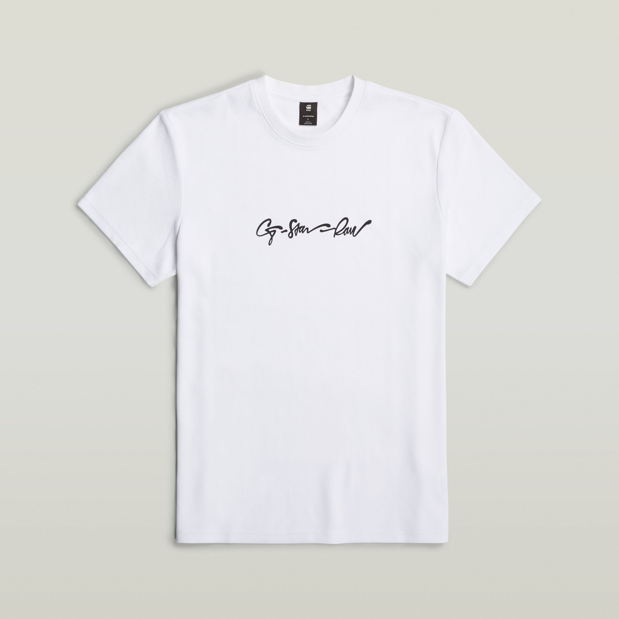 G-Star RAW G-Script T-Shirt Wit Heren