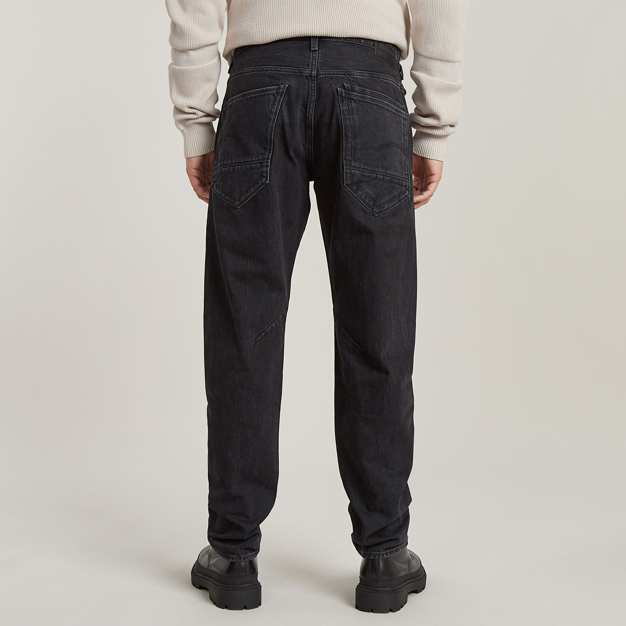 G-Star RAW Morry FWD 3D Regular Tapered Jeans Zwart Heren