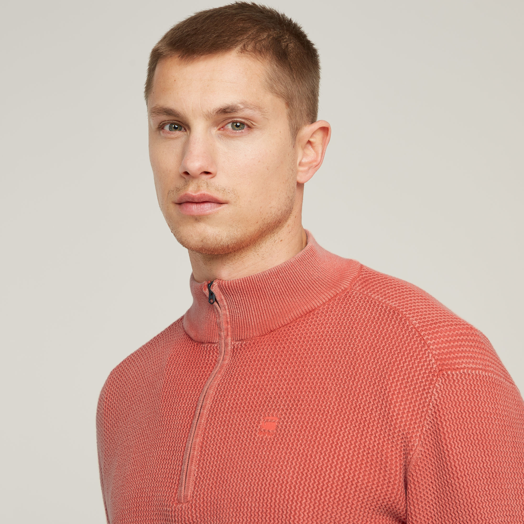 G-Star RAW Serrated Skipper Trui Rood Heren
