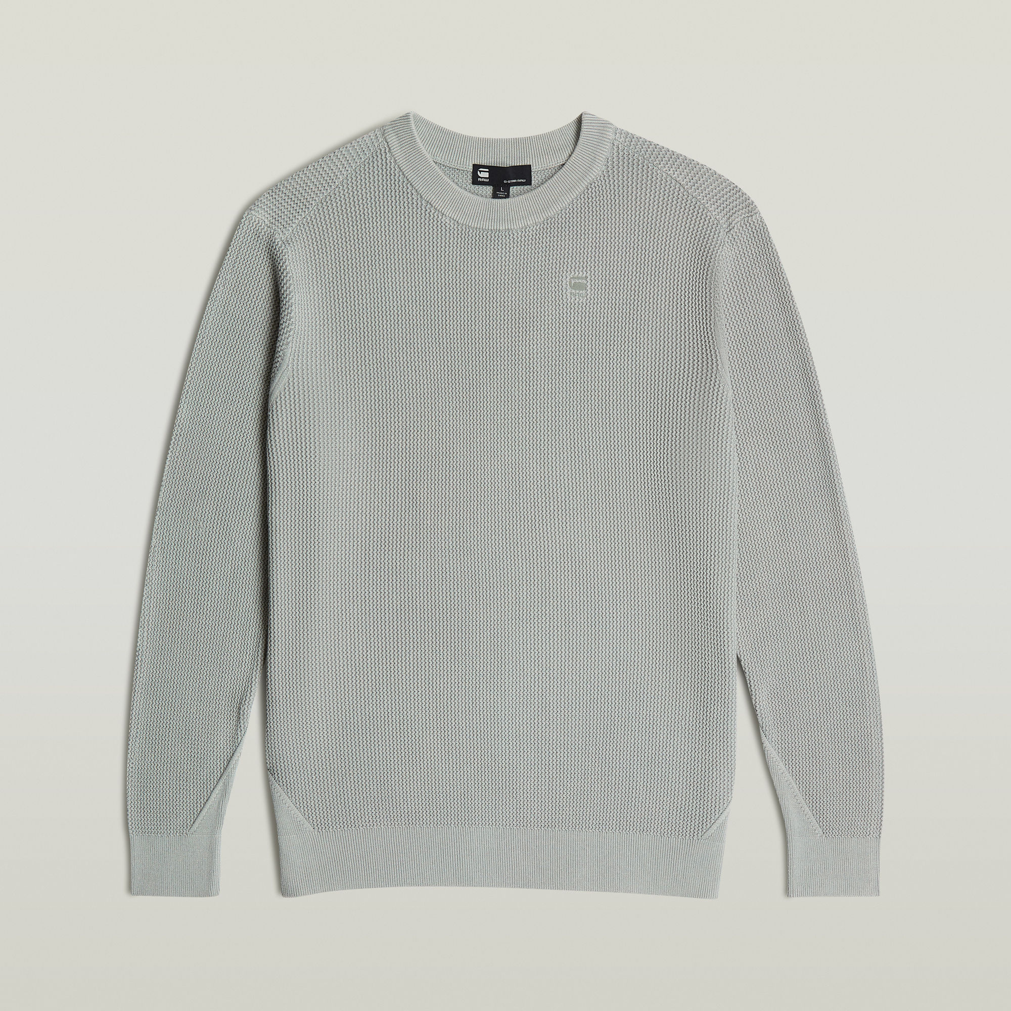 G-Star RAW Serrated Gebreide Trui Grijs Heren