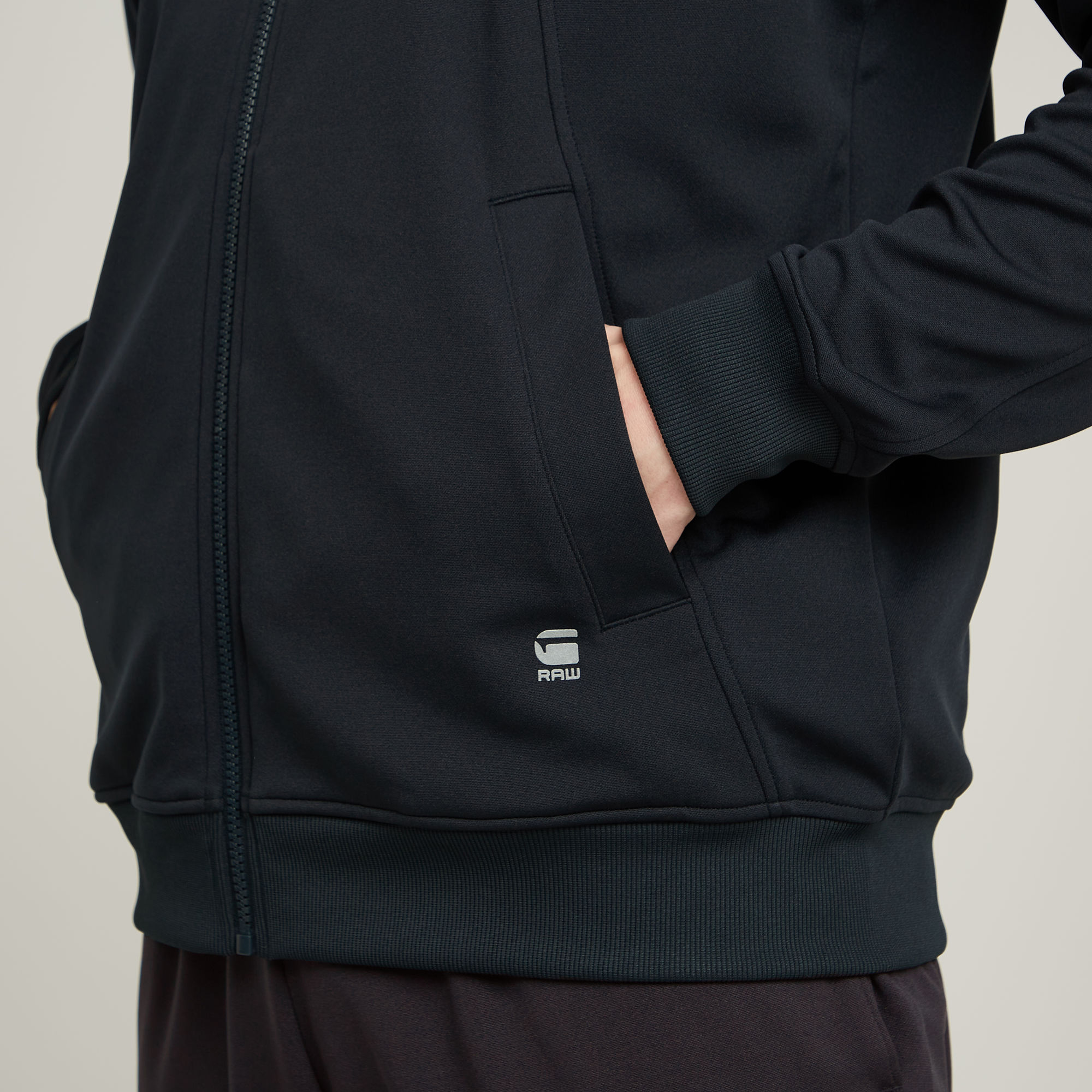 G-Star RAW Motion Tech Tracktop Sweater Donkerblauw Heren