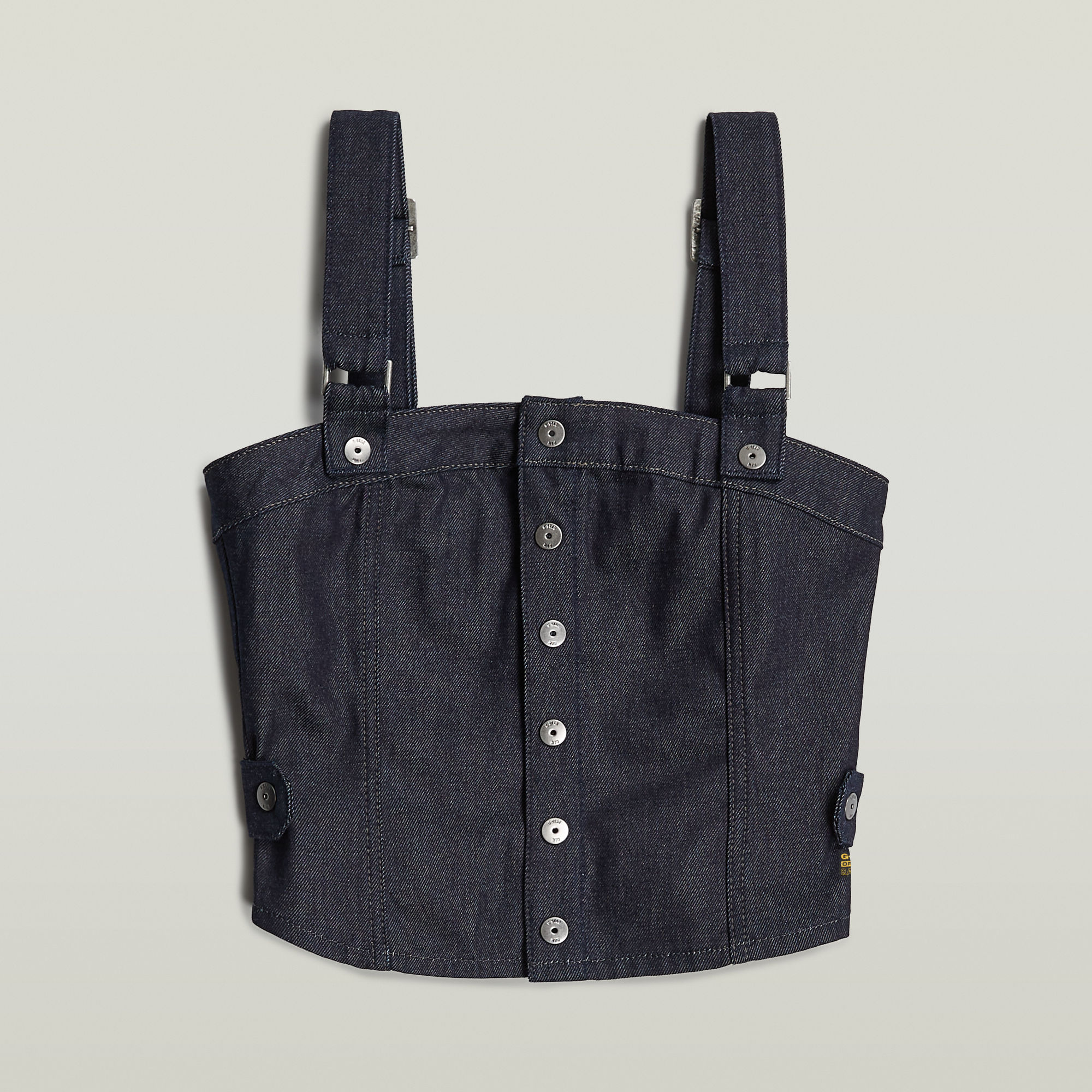 G-Star RAW Bustier Top Detachable Straps Donkerblauw Dames