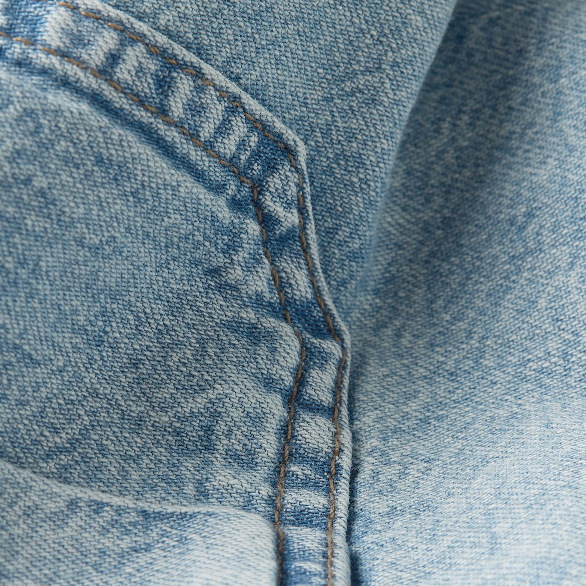 G-Star RAW Pleated 2-Pocket Boxy Shirt Lichtblauw Heren