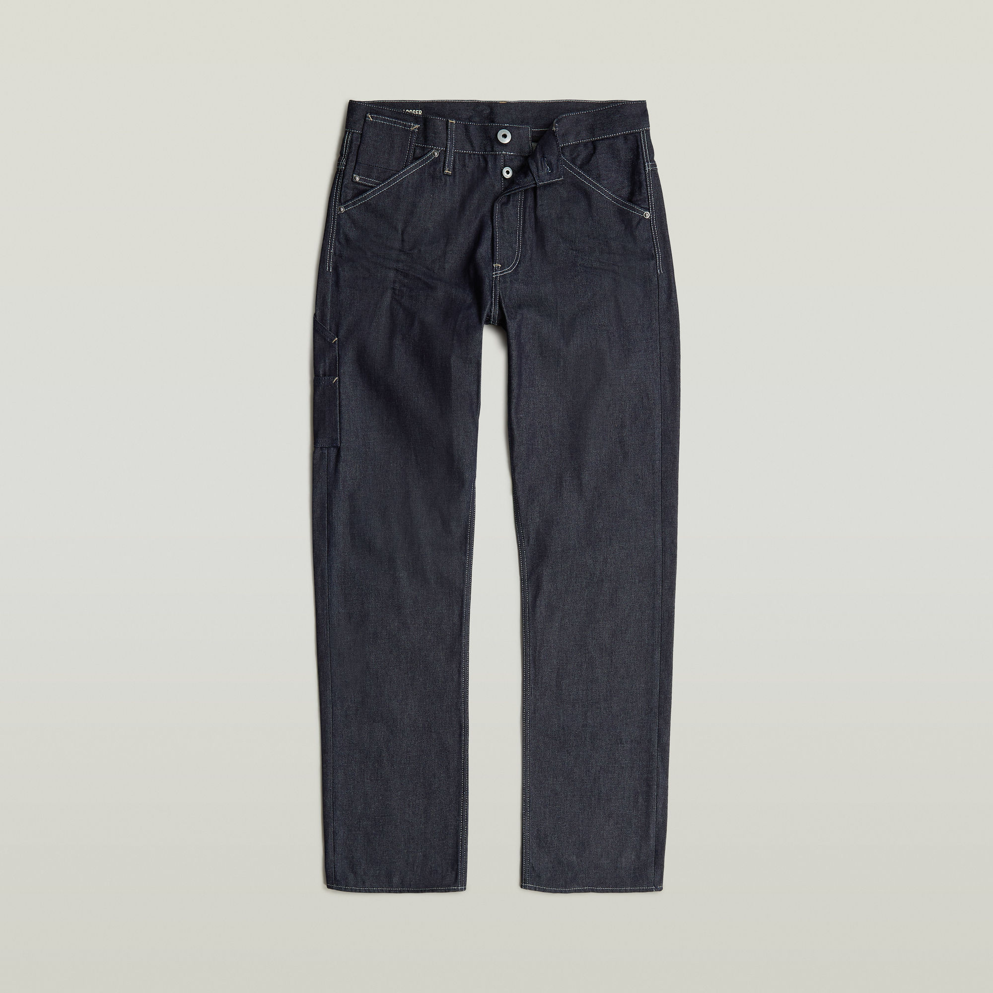 G-Star RAW Dakota Logger Regular Straight Jeans Donkerblauw Heren