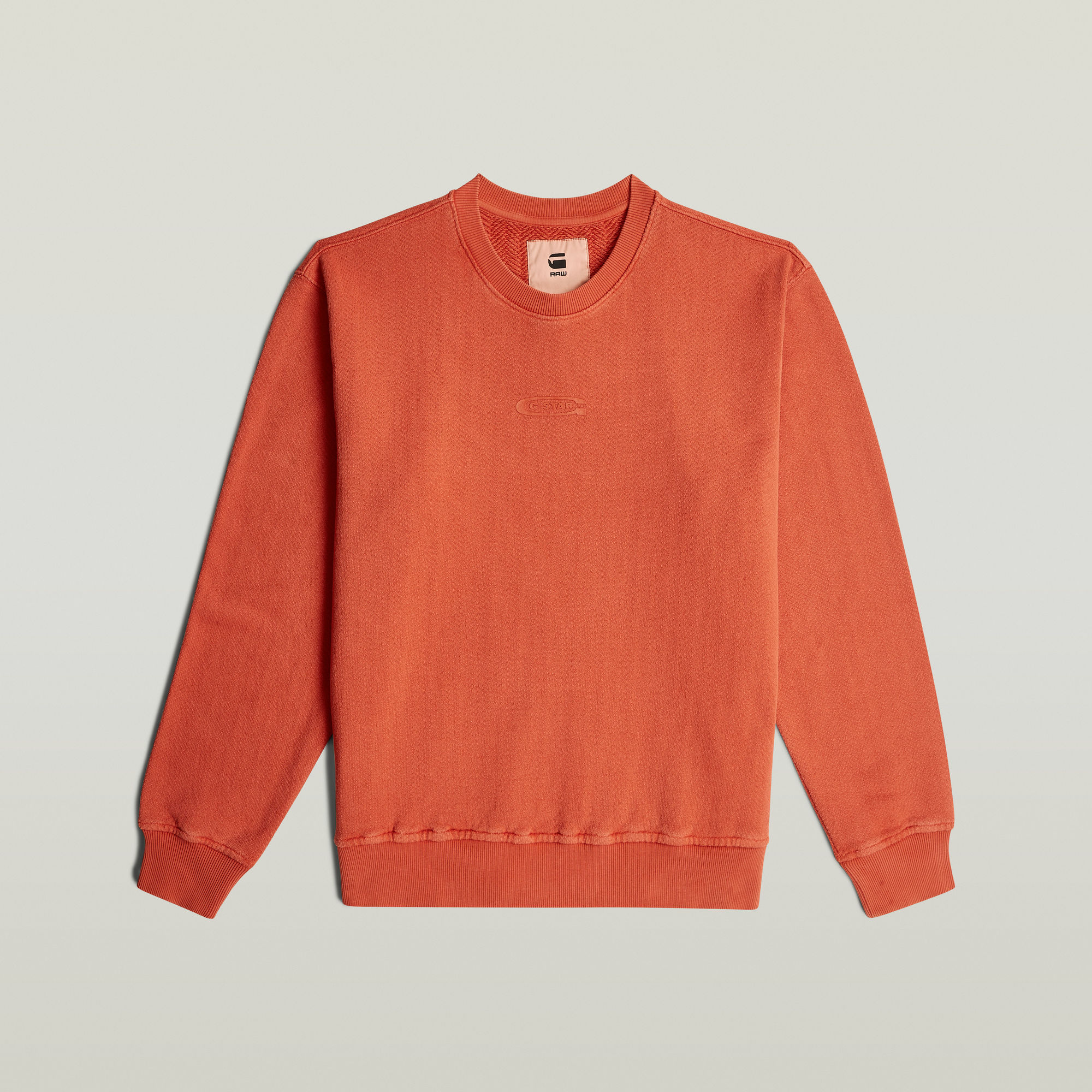 G-Star RAW Washed Relaxed Sweater Rood Heren