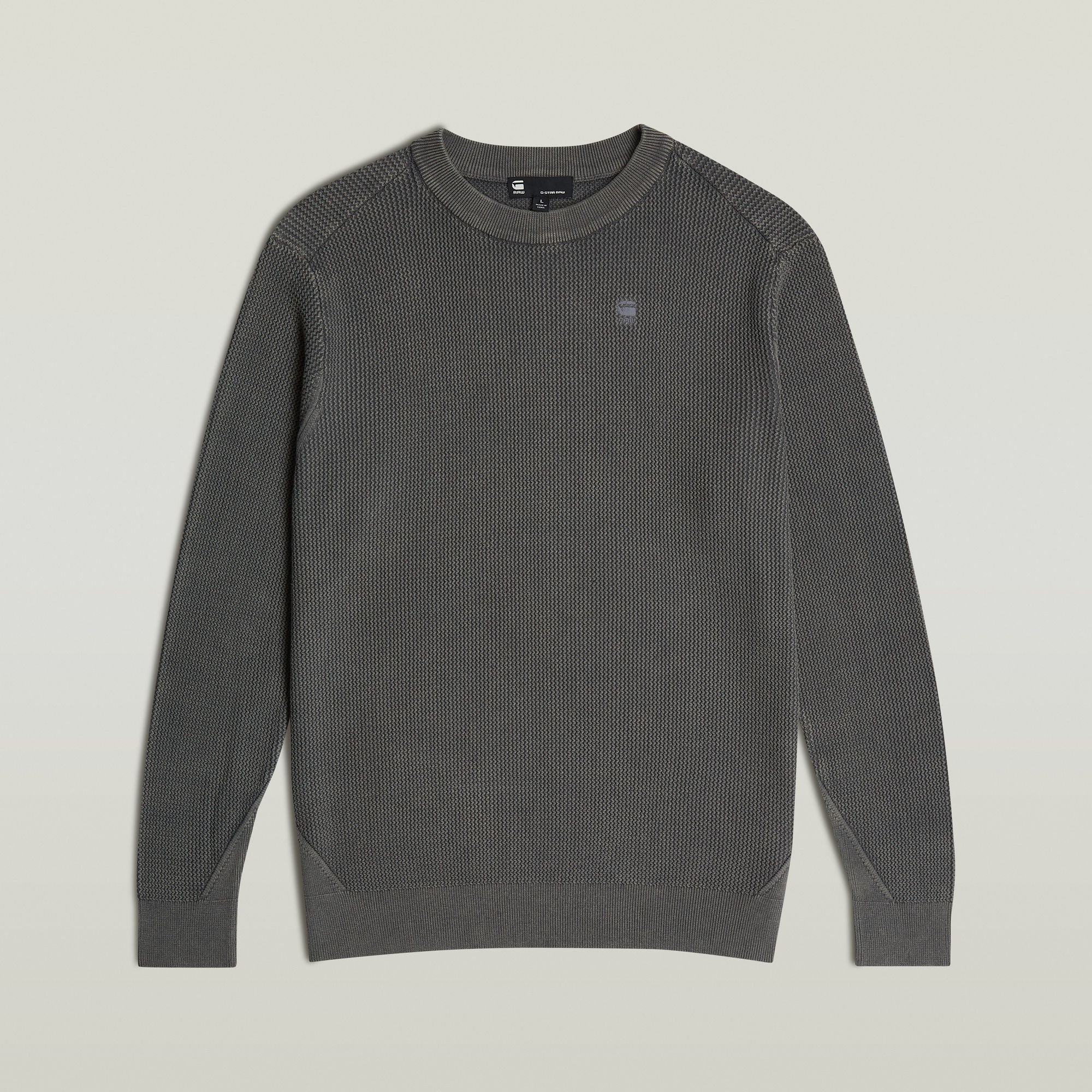 G-Star RAW Serrated Gebreide Trui Grijs Heren