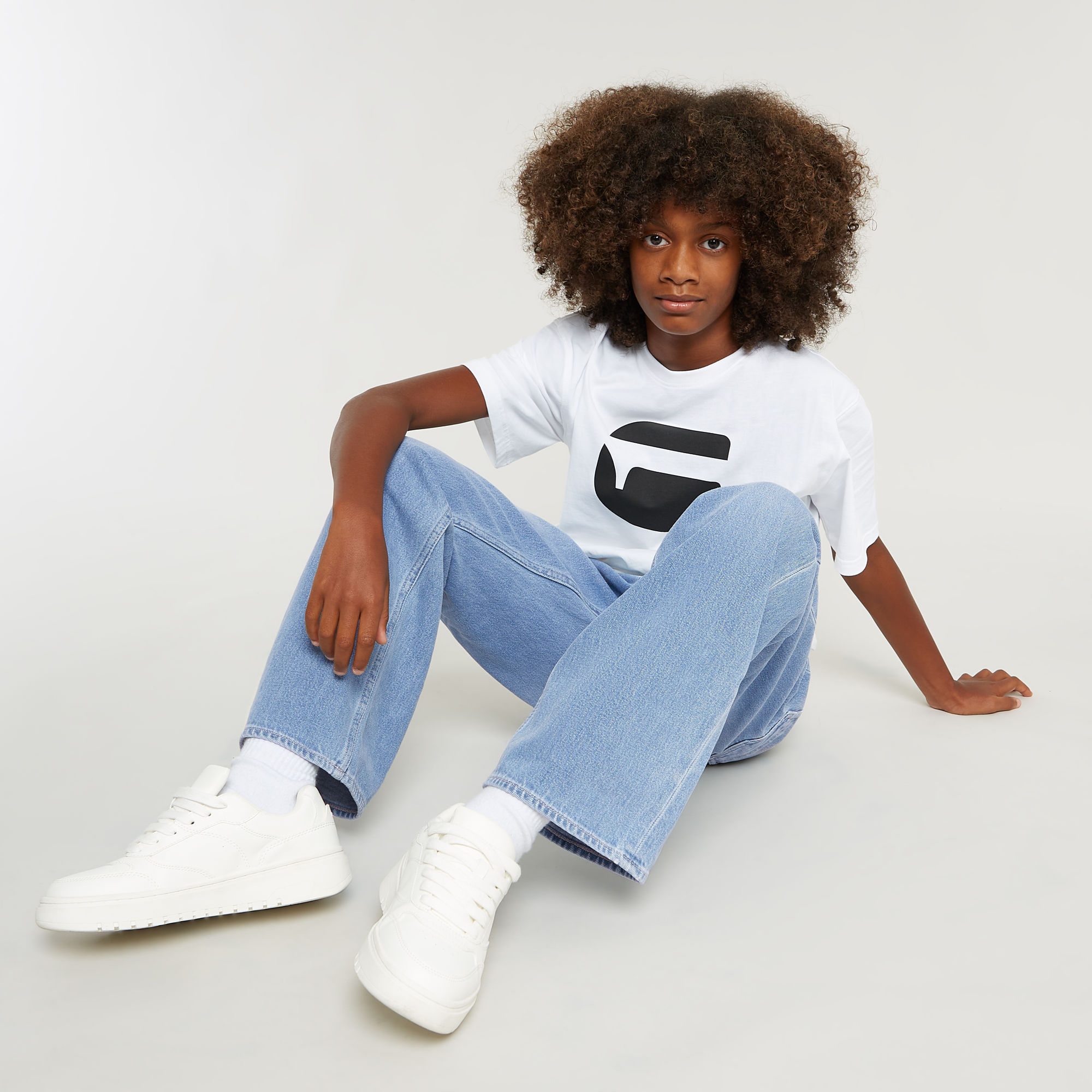G-Star RAW Jongens Dakota Regular Straight Jeans Lichtblauw jongens