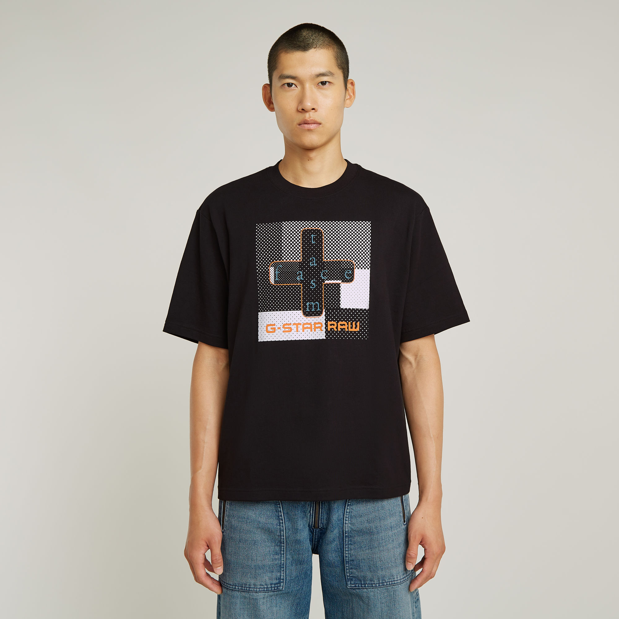 

FACETASM Unisex Tee - Black - Men