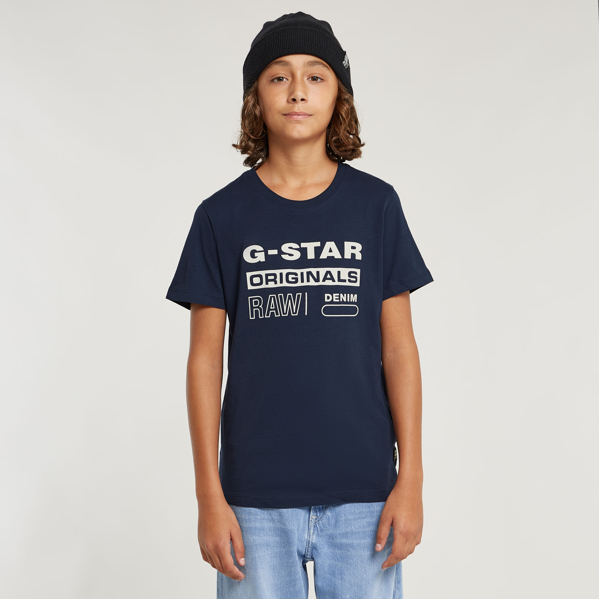 Kids T-Shirt G-Star Originals - Dunkelblau - jungen