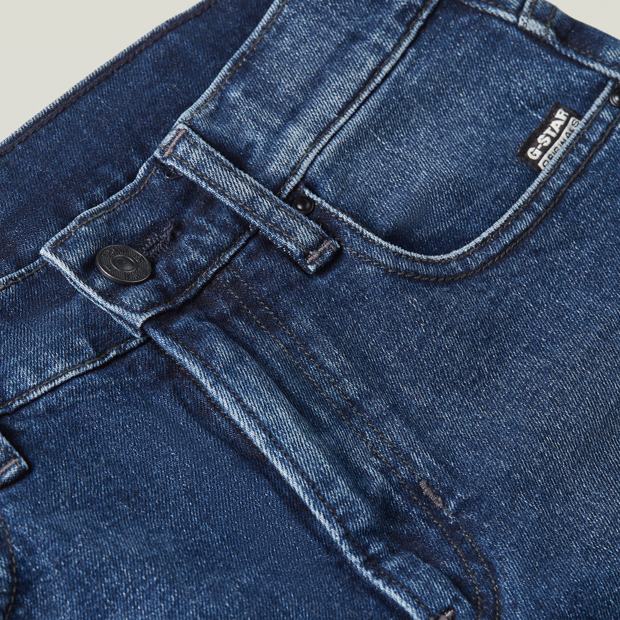 G-Star RAW Jongens Mosa Denim Short Donkerblauw jongens