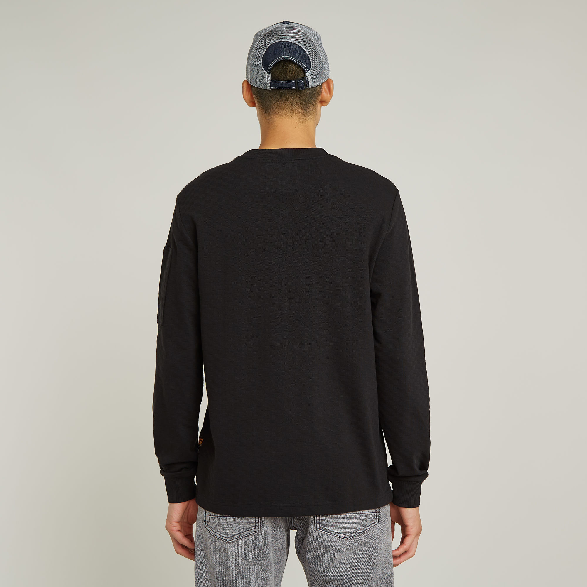 G-Star RAW Checquard Pocket Tweeter Zwart Heren
