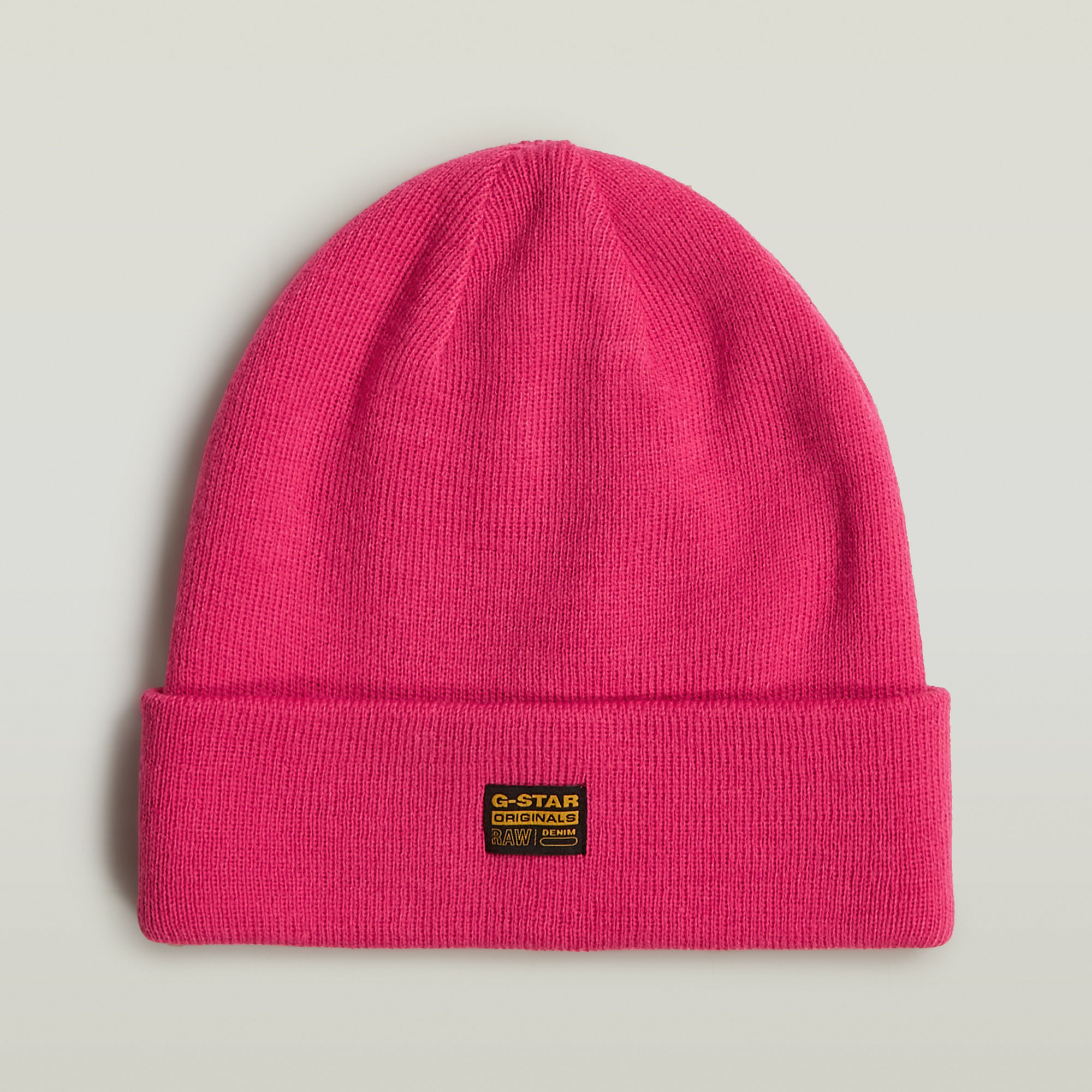 G-Star Raw Beanie met labeldetail model 'Effo'