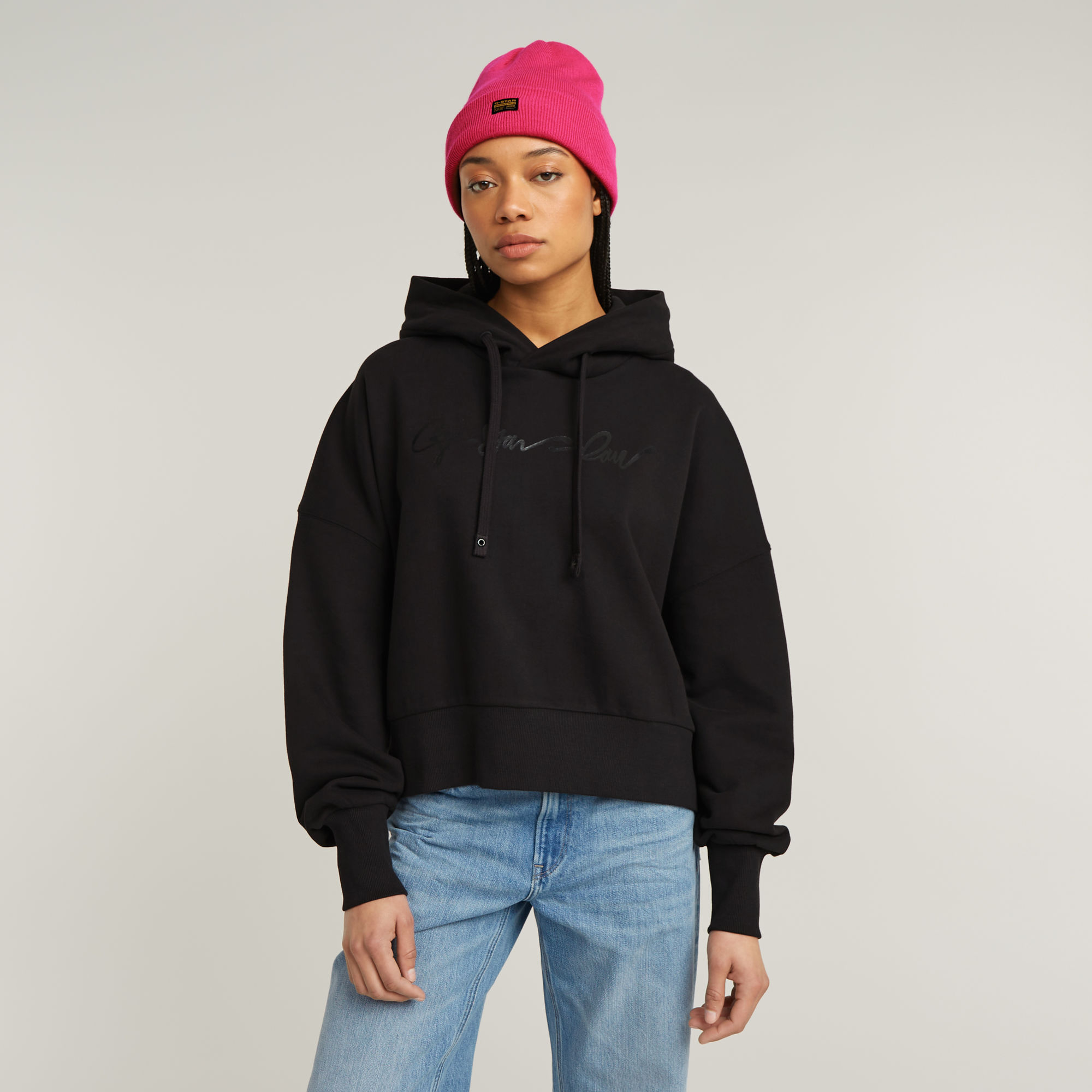 G-Star RAW Effo Long Beanie Roze Heren