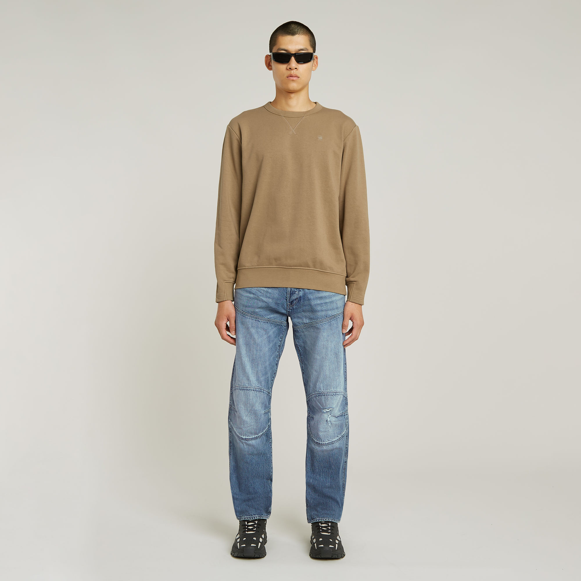G-Star RAW Nifous Sweater Beige Heren
