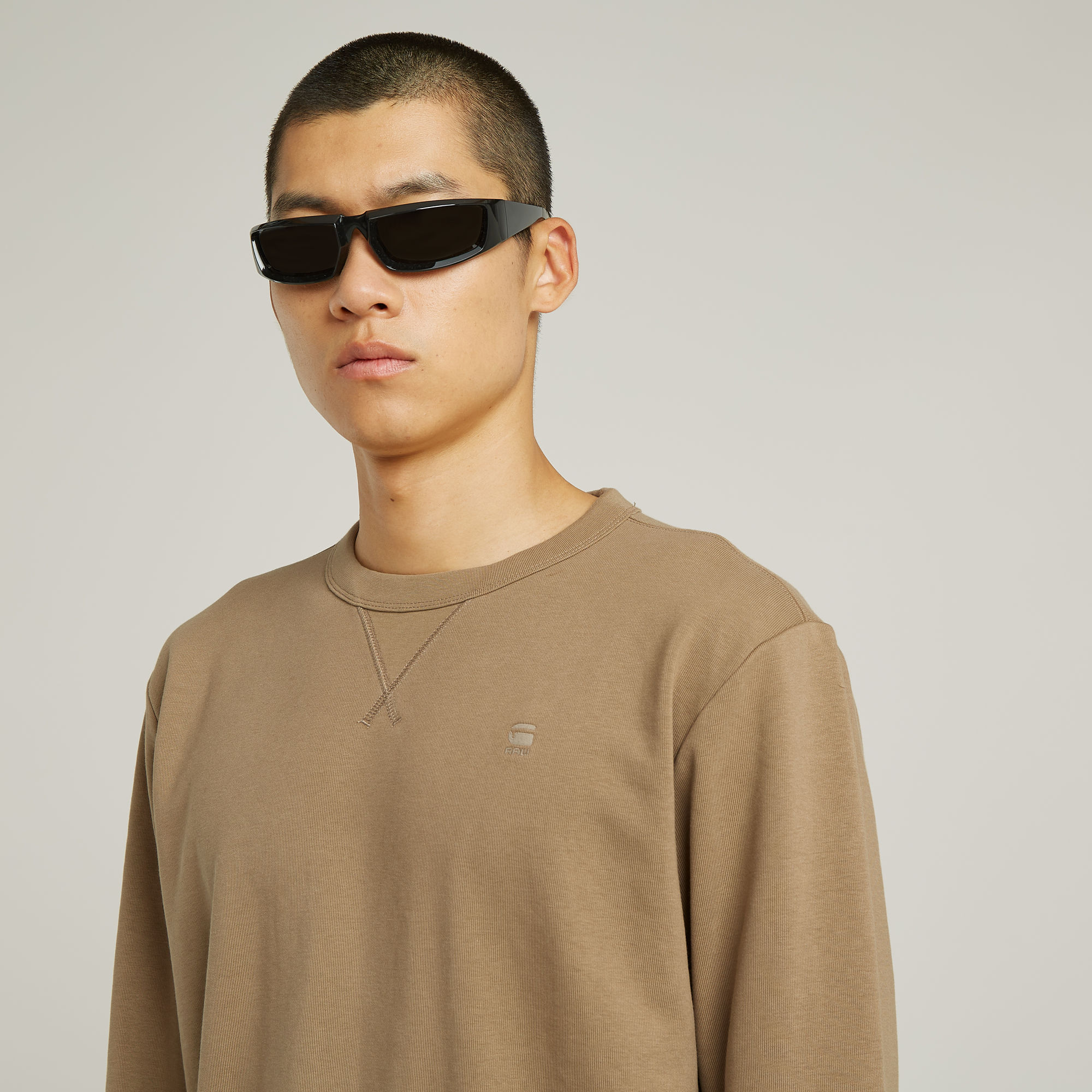 G-Star RAW Nifous Sweater Beige Heren