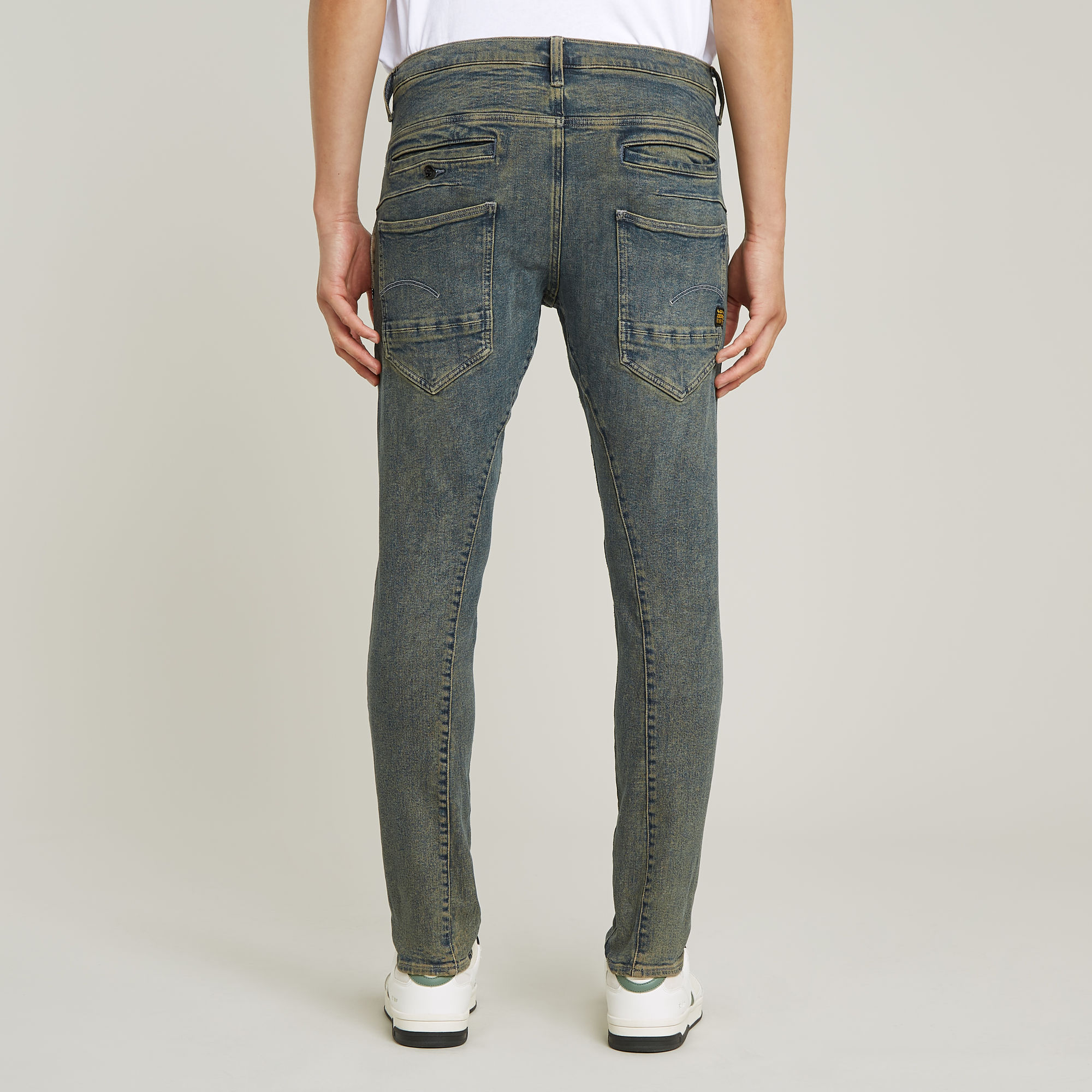 G-Star RAW D-Staq 3D Slim Jeans Donkerblauw Heren