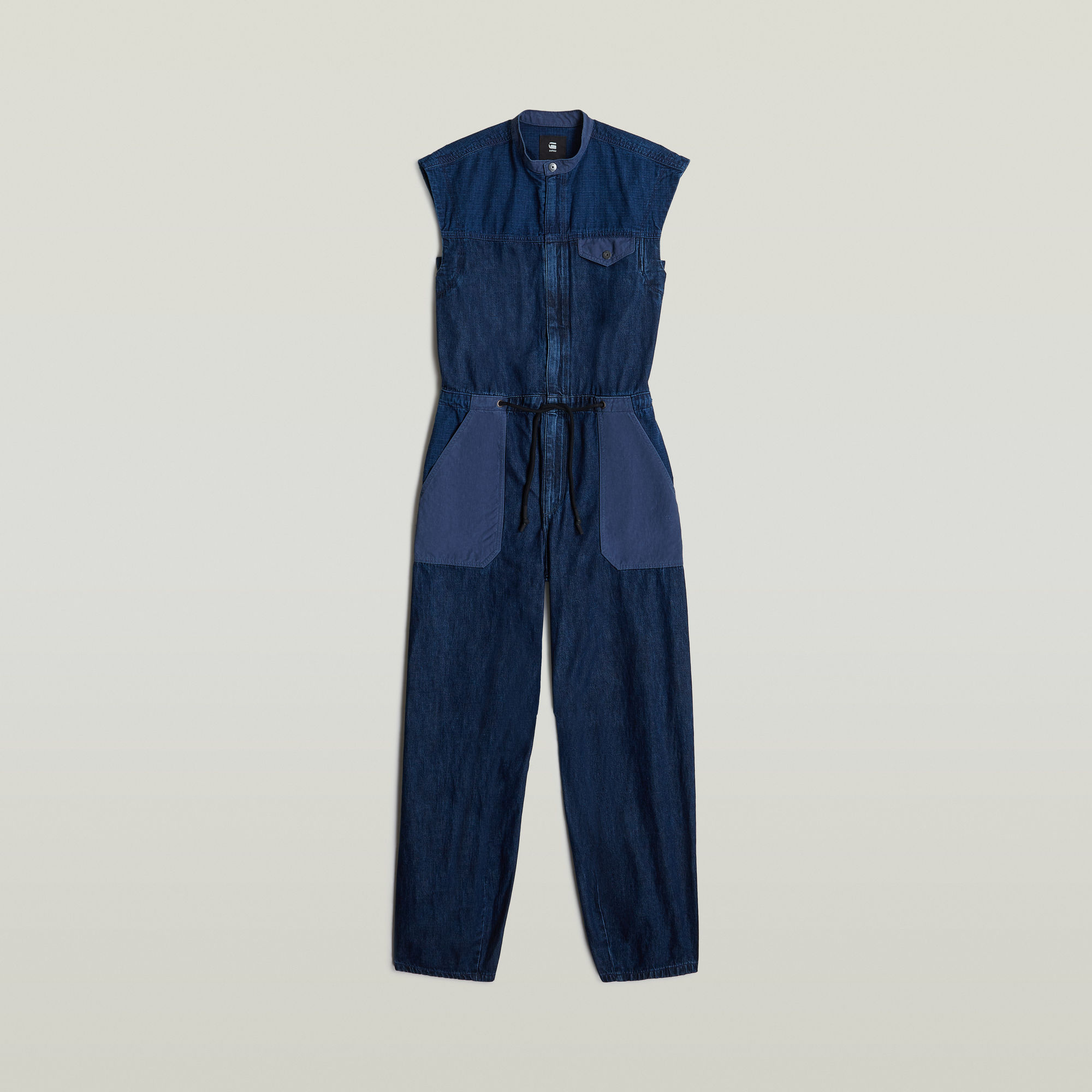 G-Star RAW Cocoon Jumpsuit Donkerblauw Dames