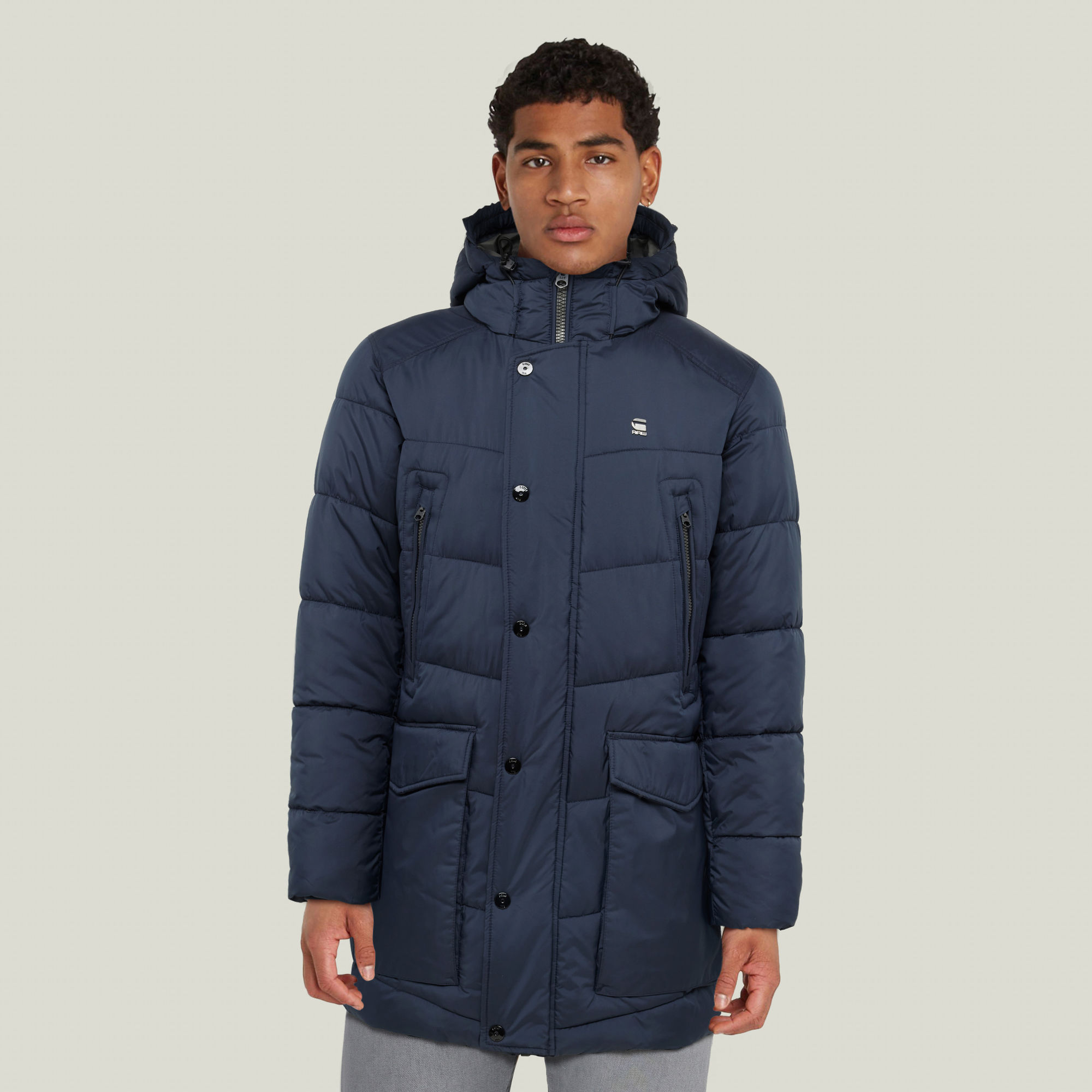 Whistler Hooded Parka - Dunkelblau - Herren