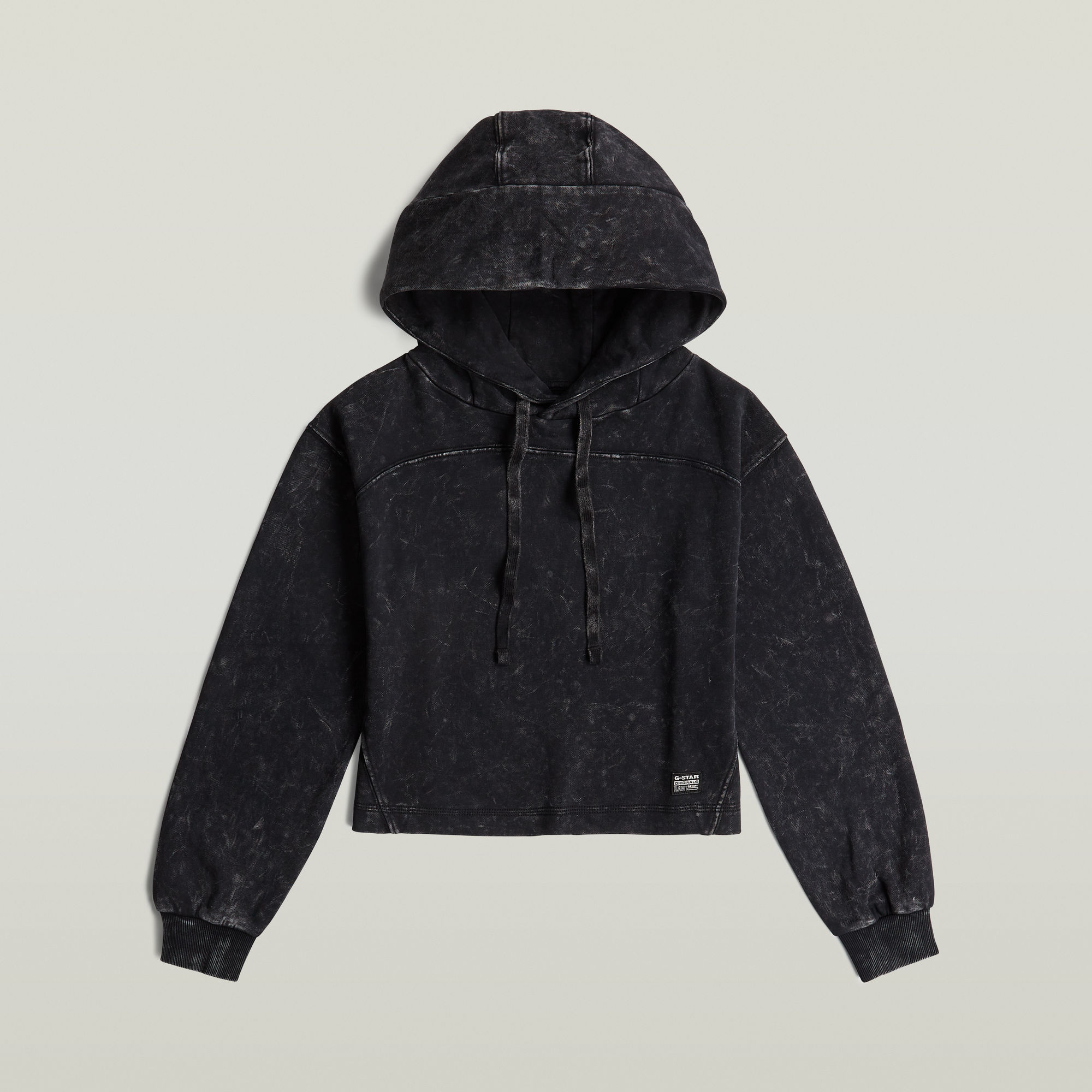 G-Star RAW Overdyed Loose Hoodie - Zwart - Dames