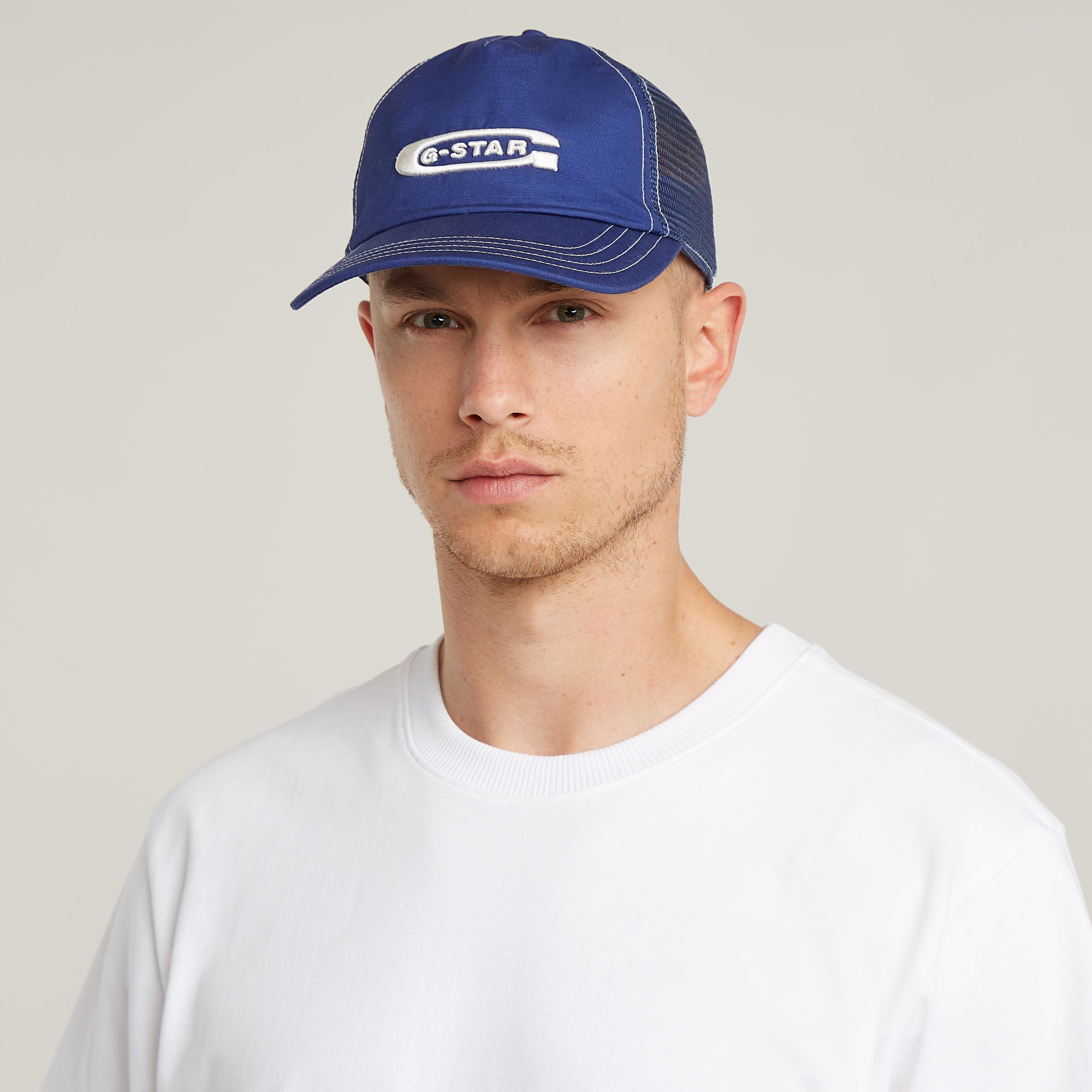 G-Star RAW Avernus Trucker Cap Midden blauw Heren