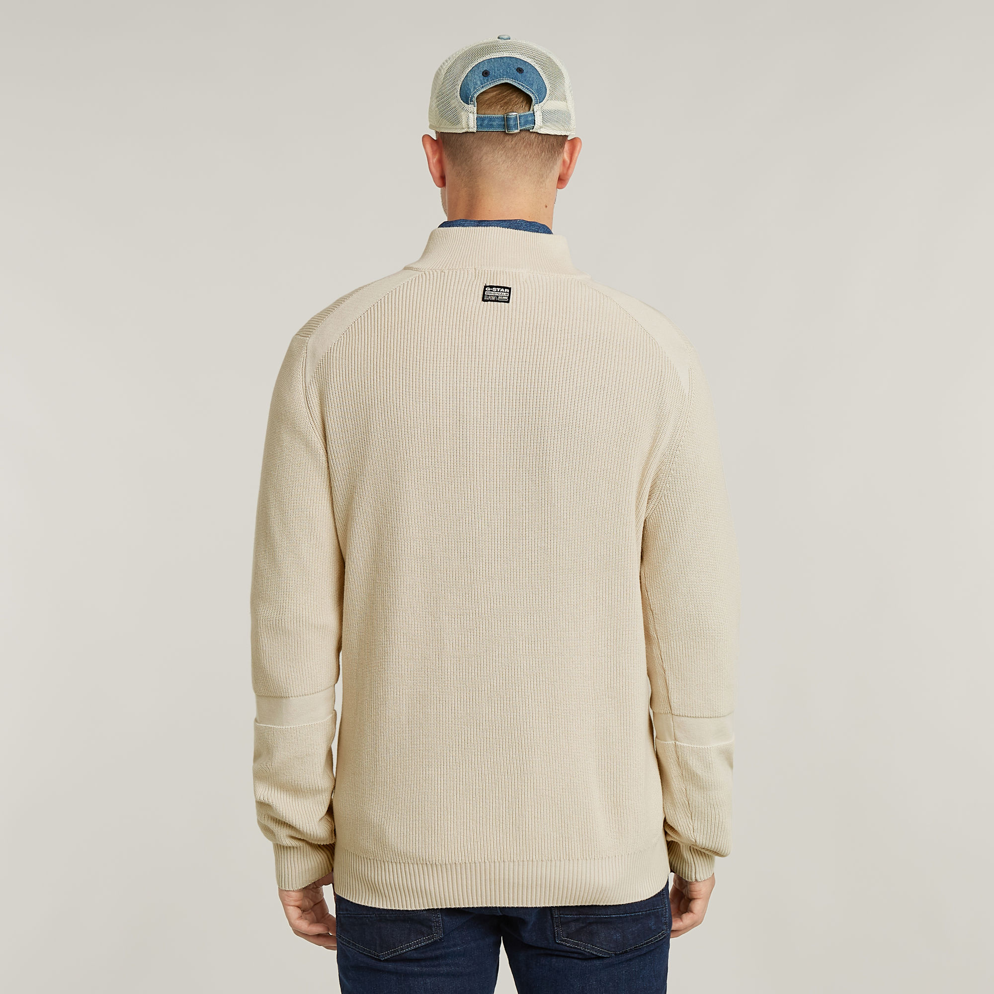 G-Star RAW Detailed Skipper Wit Heren