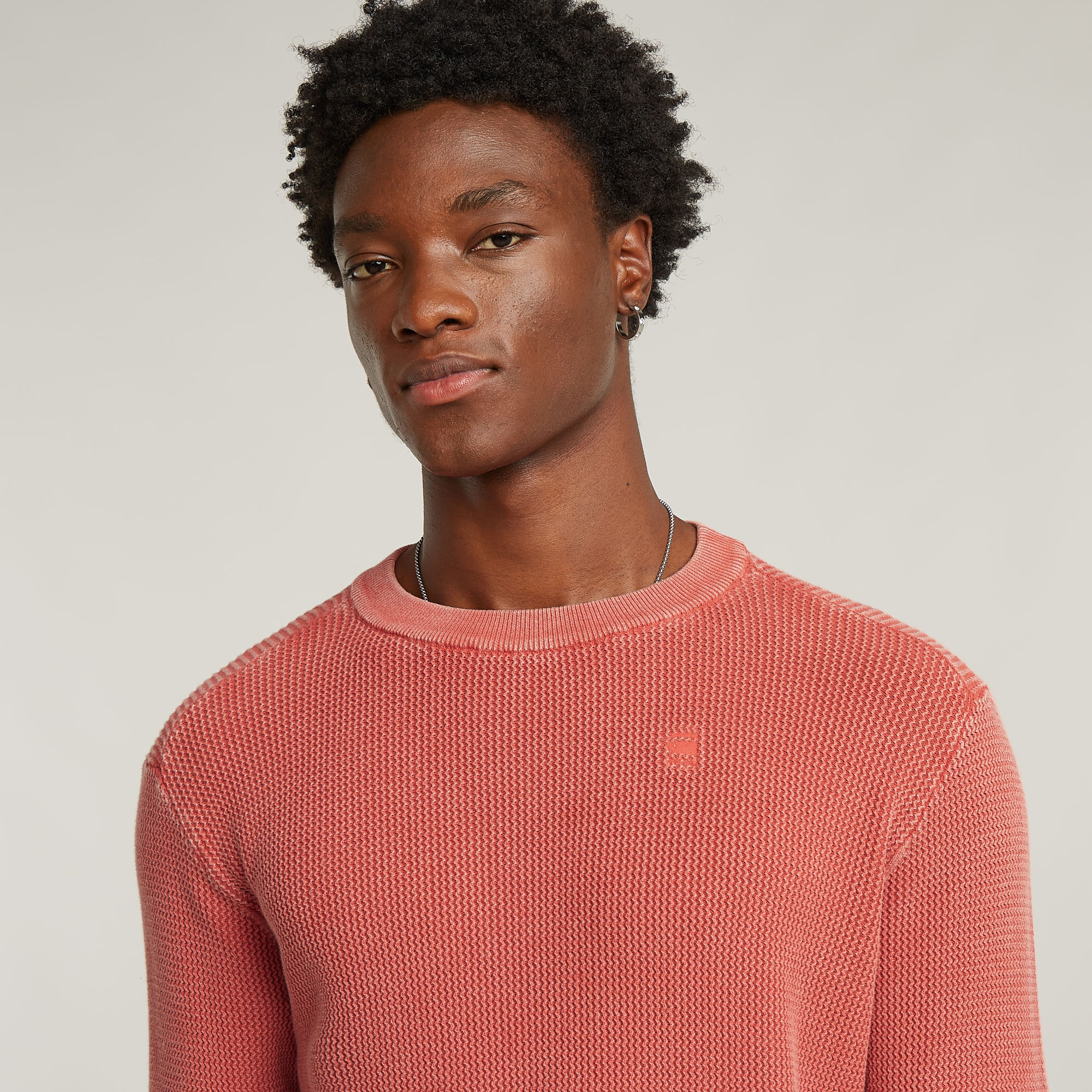 G-Star RAW Serrated Gebreide Trui Rood Heren