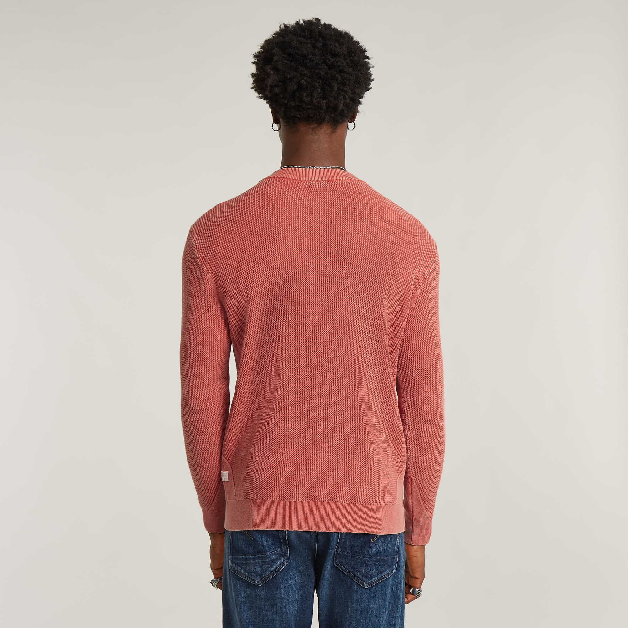 G-Star RAW Serrated Gebreide Trui Rood Heren