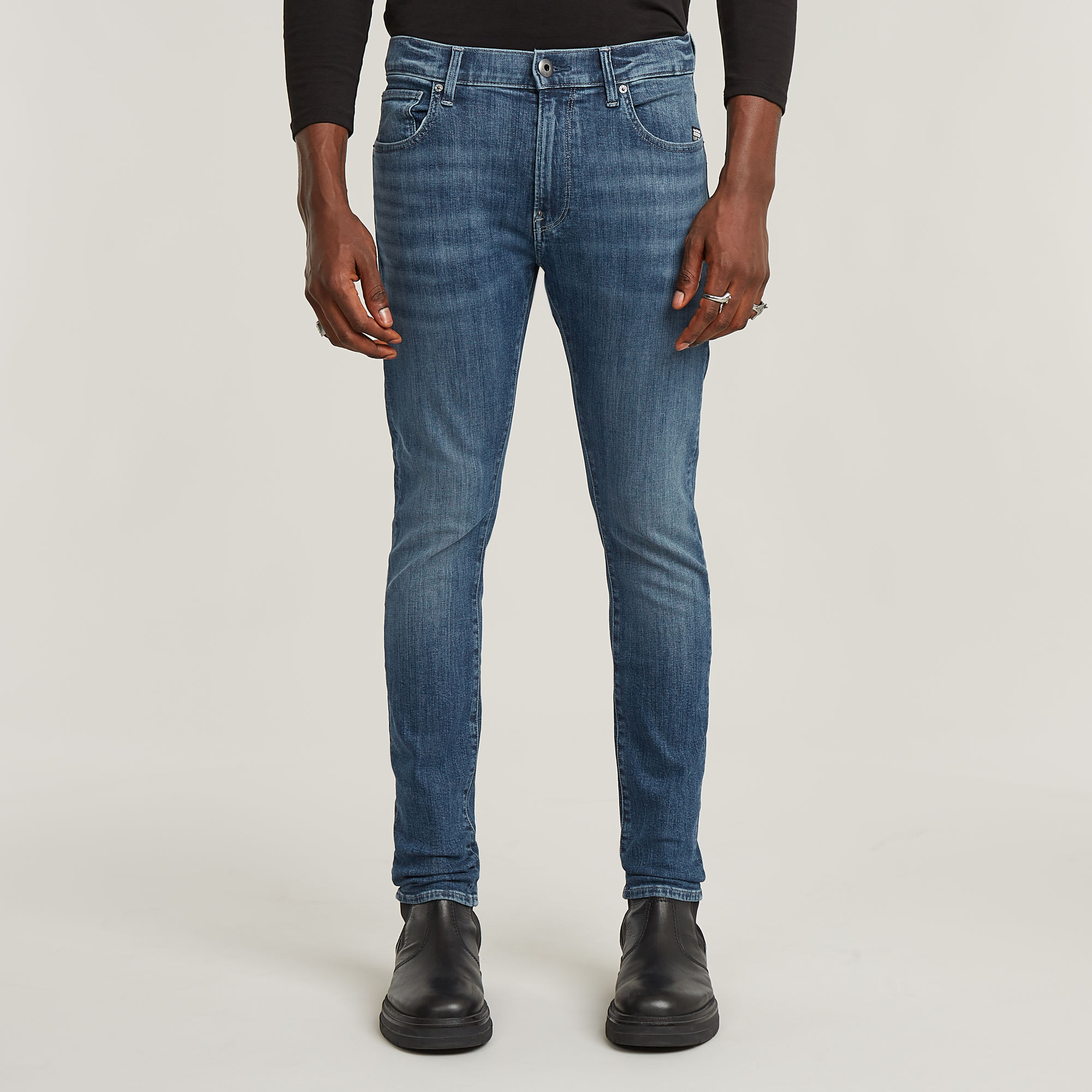 

Revend Skinny Jeans - Medium blue - Men